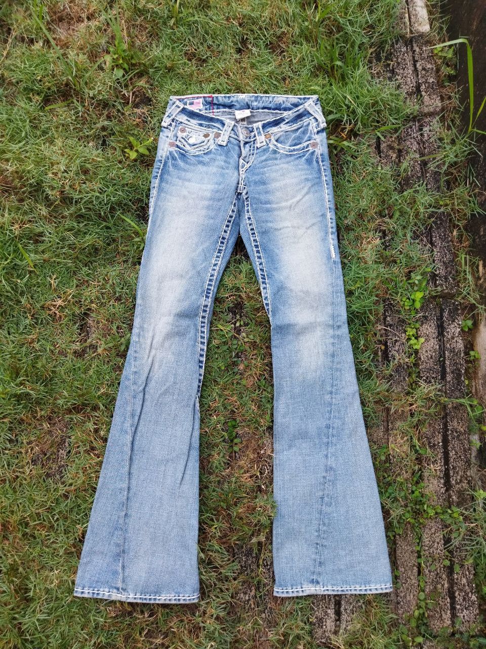True Religion Vintage True Religion Joey Super T Jeans Size 25" / US 0 / IT 36 - 10 Thumbnail