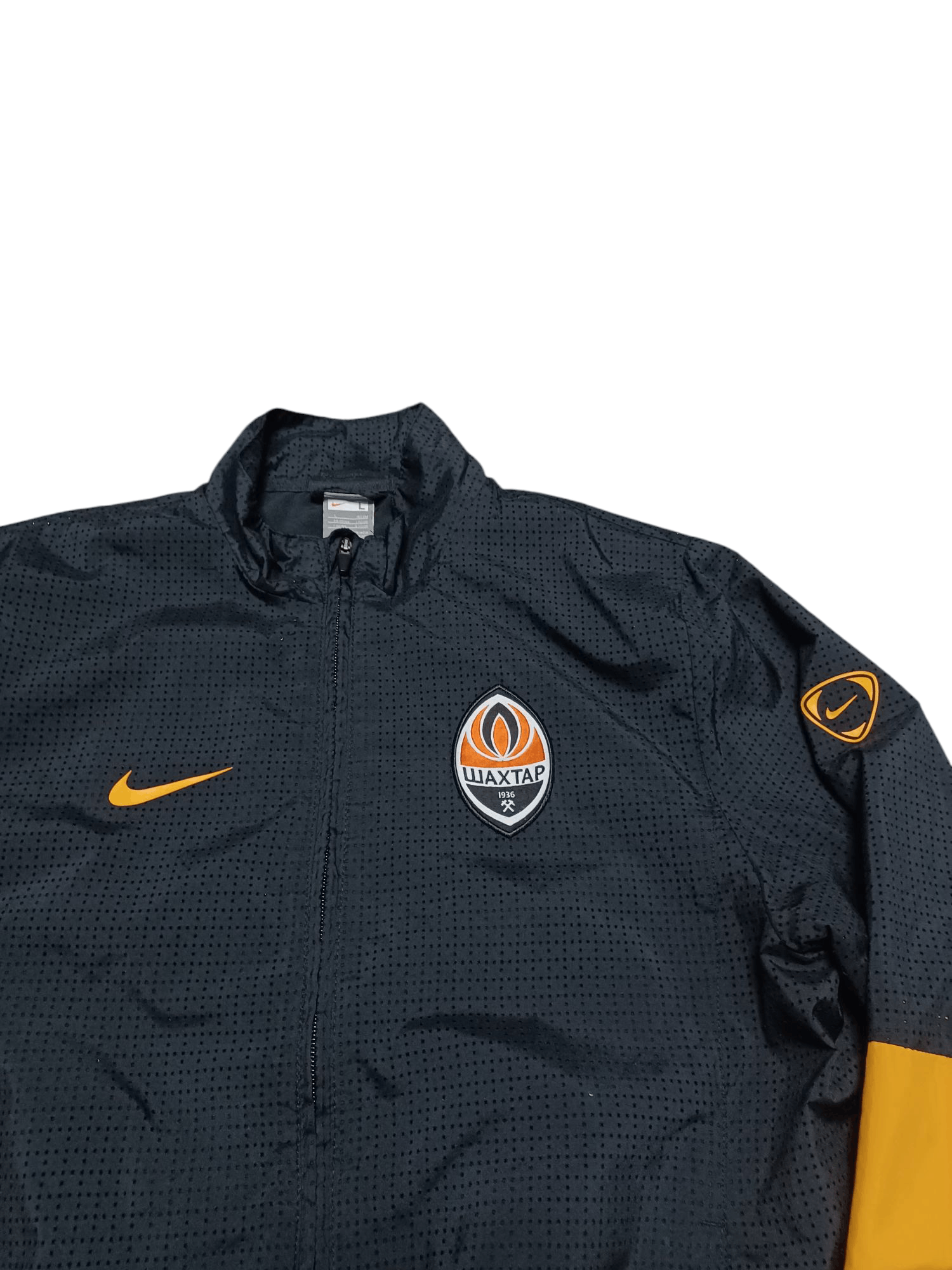 Nike SHAKHTAR DONETSK NIKE VINTAGE NYLON 2009 TRACK JACKET DRILL Size US L / EU 52-54 / 3 - 2 Thumbnail