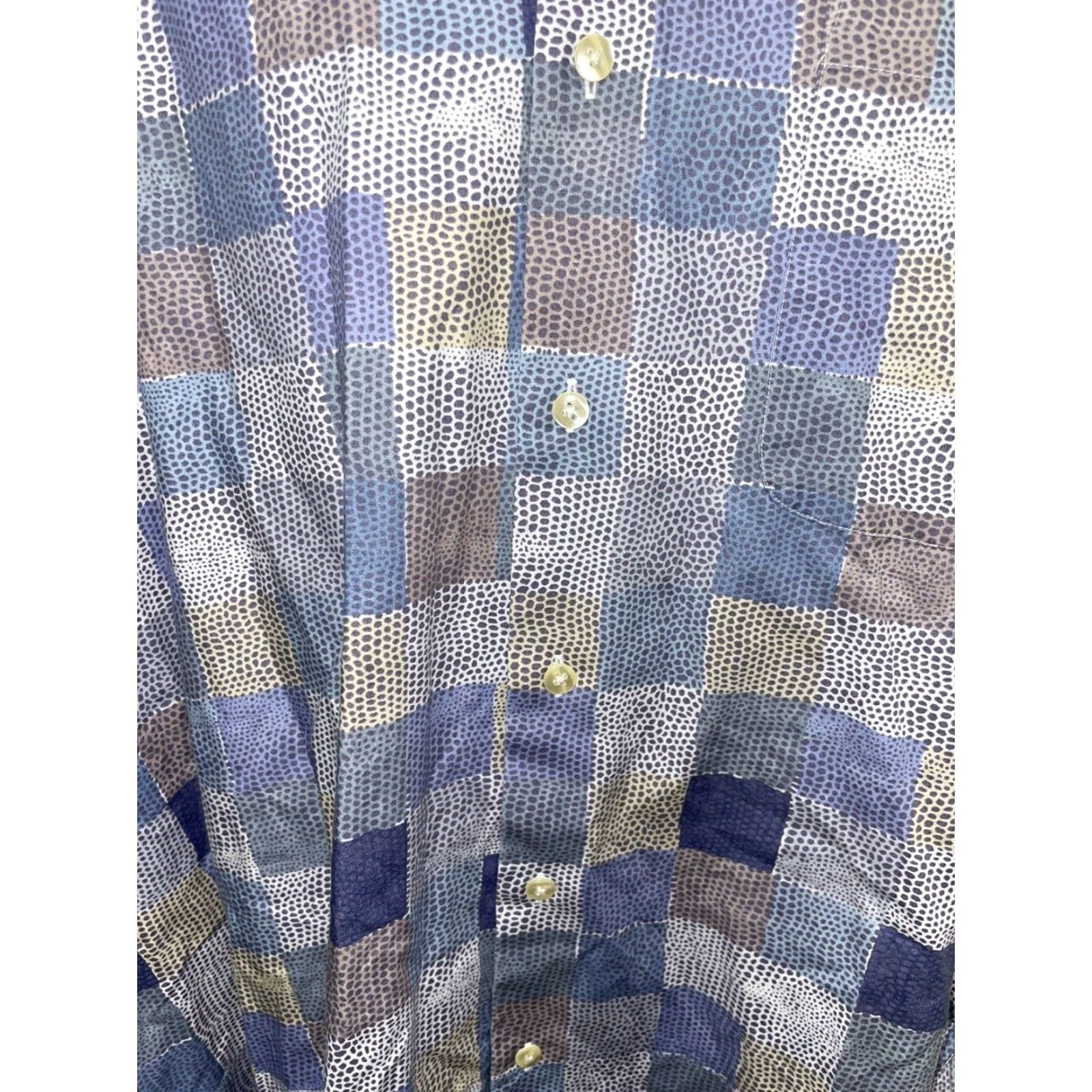 Countess Mara Countess Mara Cotton Button Down Shirt Mens XL Multicolor Size US XL / EU 56 / 4 - 4 Thumbnail