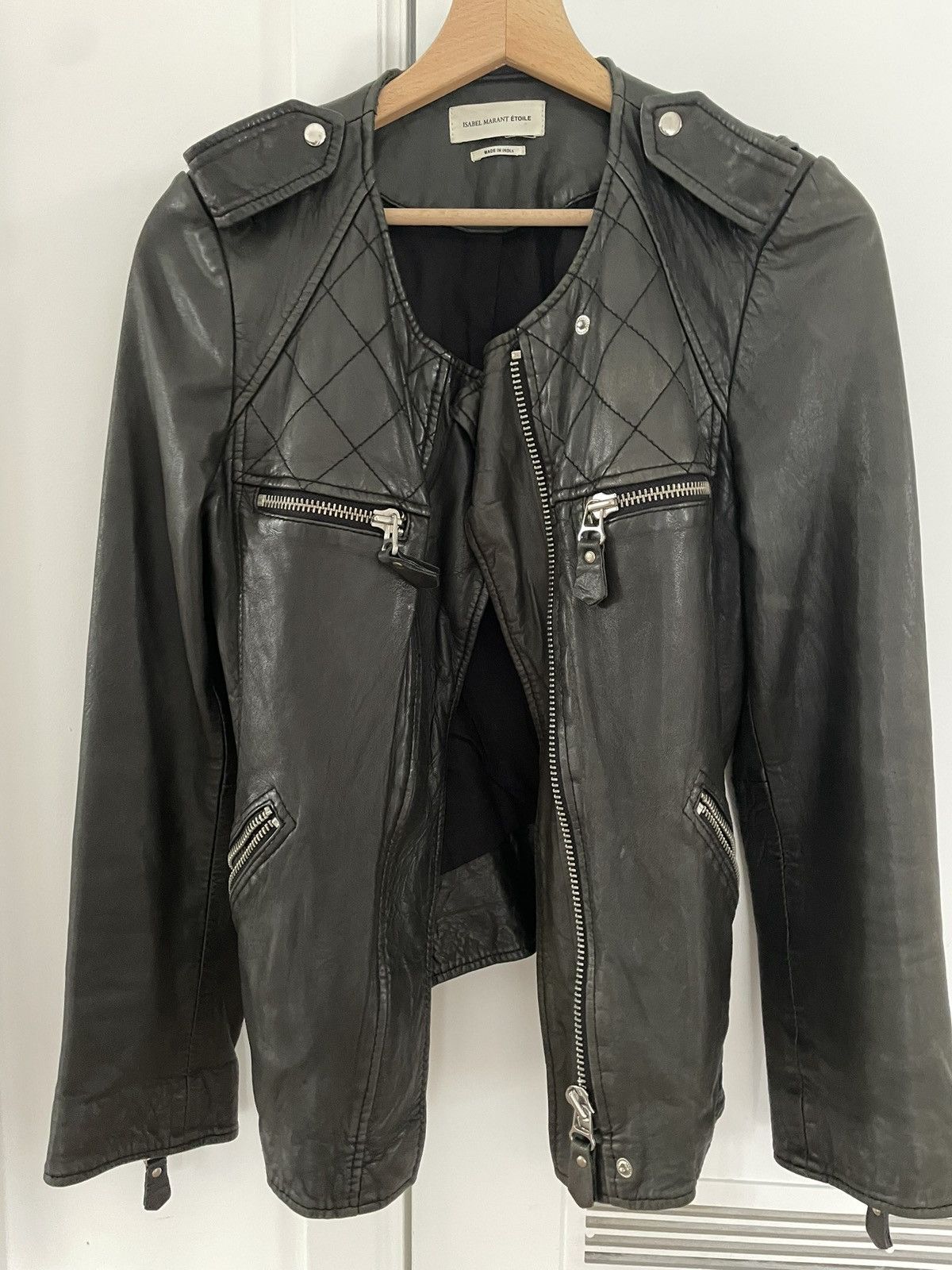 Isabel Marant Etoile Étoile Isabel Marant biker jacket Size S / US 4 / IT 40 - 1 Thumbnail