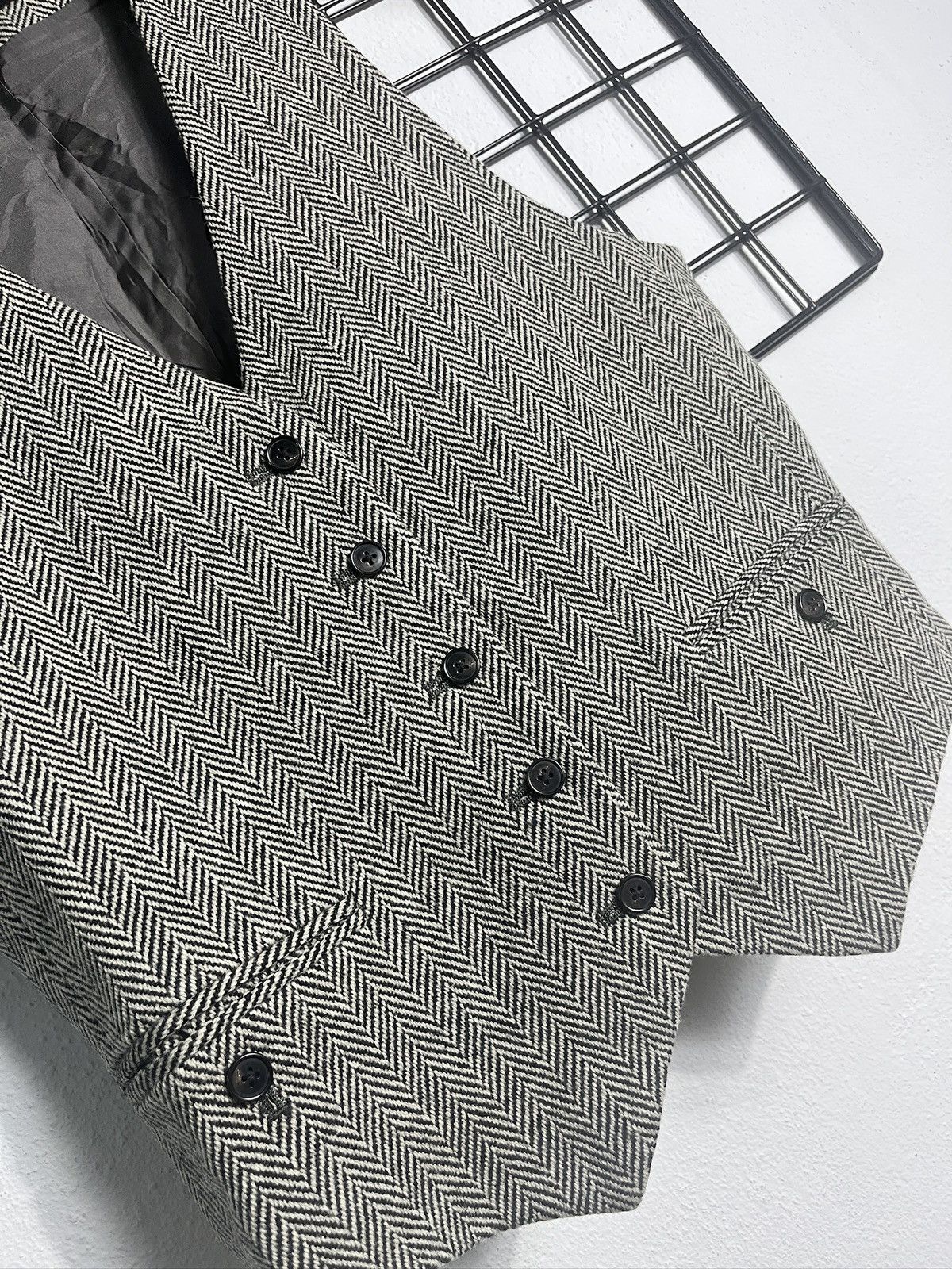 Ralph Lauren Ralph RL Lauren Herringbone Tweed Vest Size US XXS / EU 40 - 3 Thumbnail