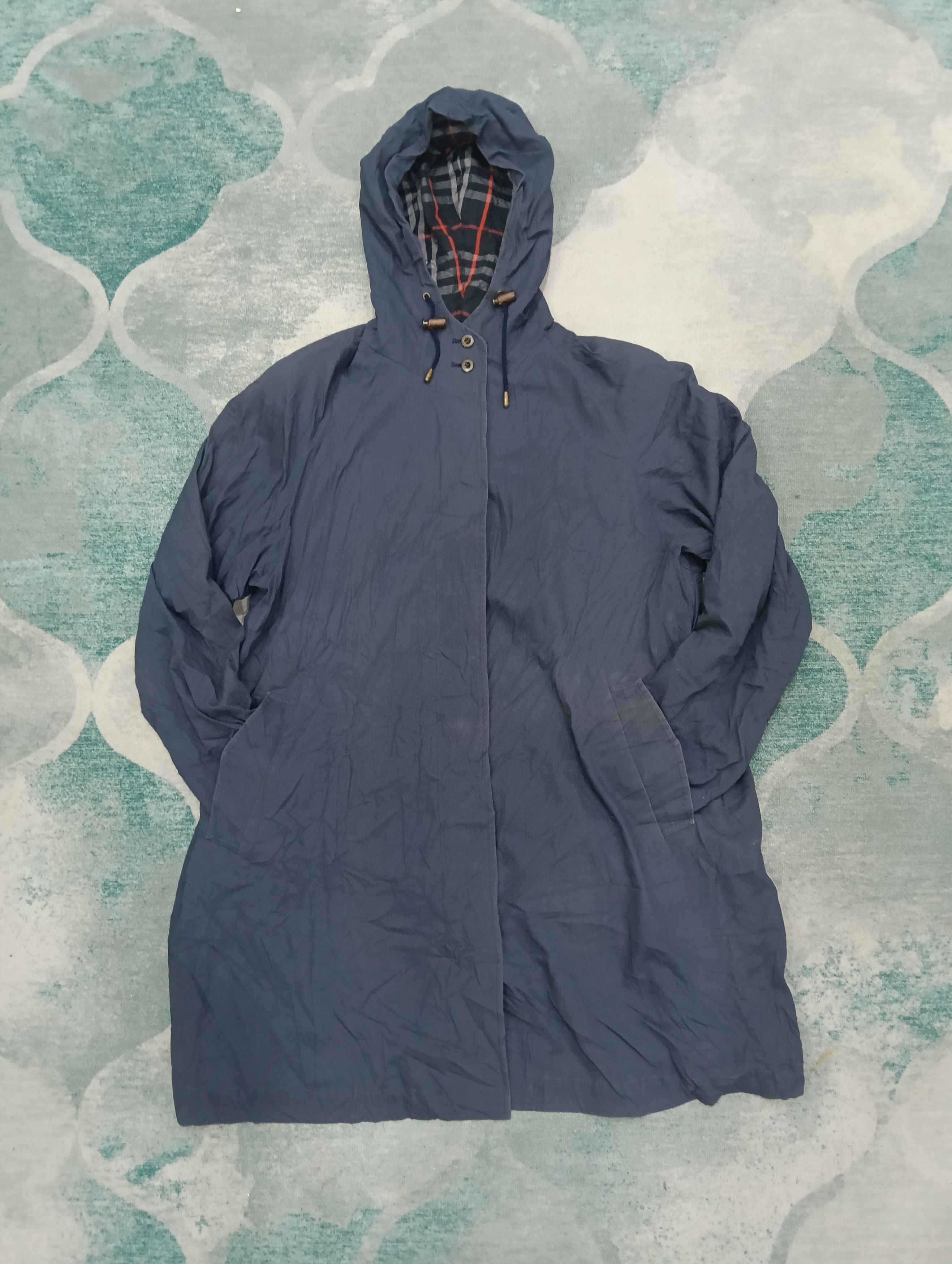 Burberry × Burberry Prorsum × Vintage Vintage Burberry NovaCheck Parka Size XXL / US 16-18 / IT 52-54 - 2 Thumbnail