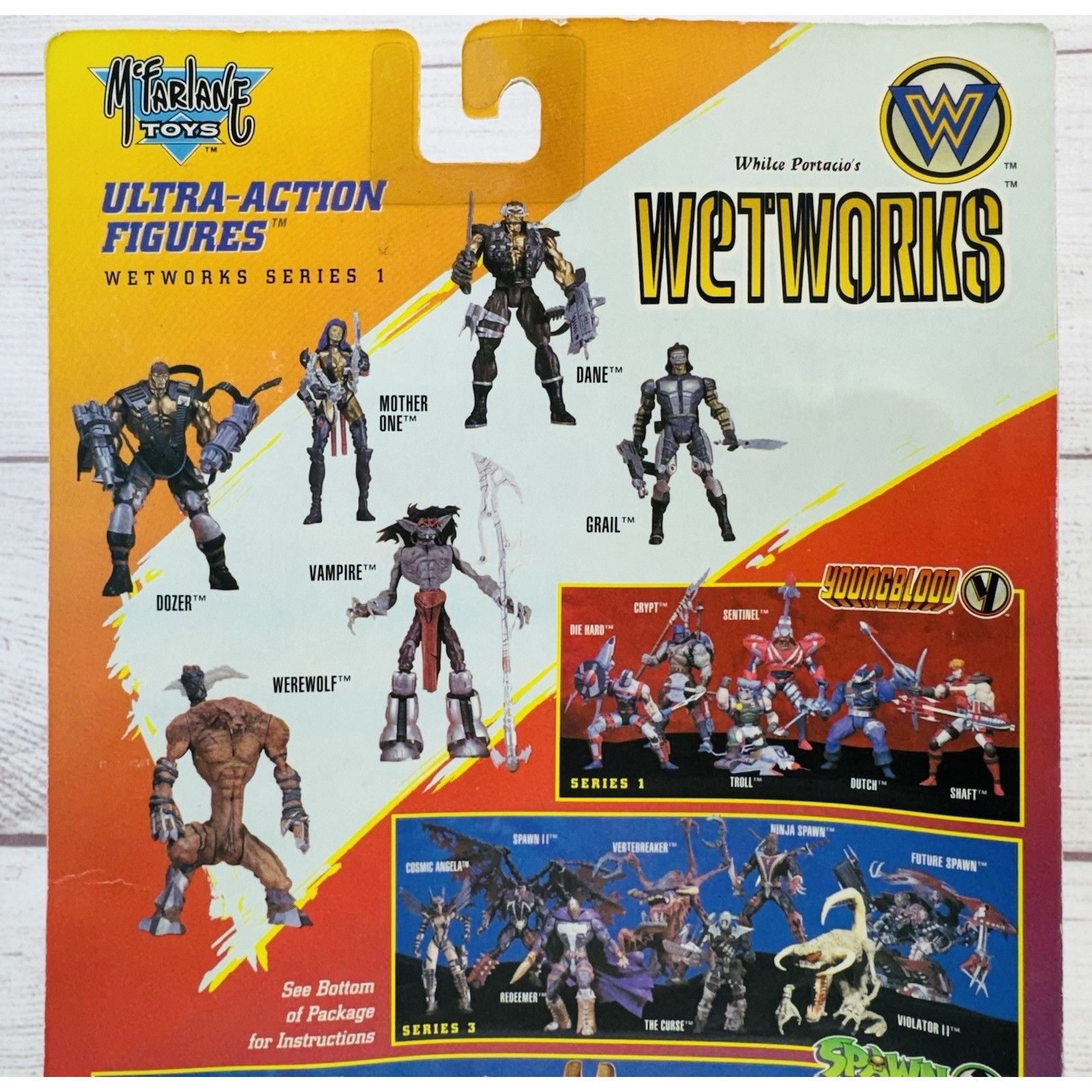 Other McFarlane Toys SPAWN "WEREWOLF" (1995) Special Edition Ultra Size ONE SIZE - 12 Thumbnail