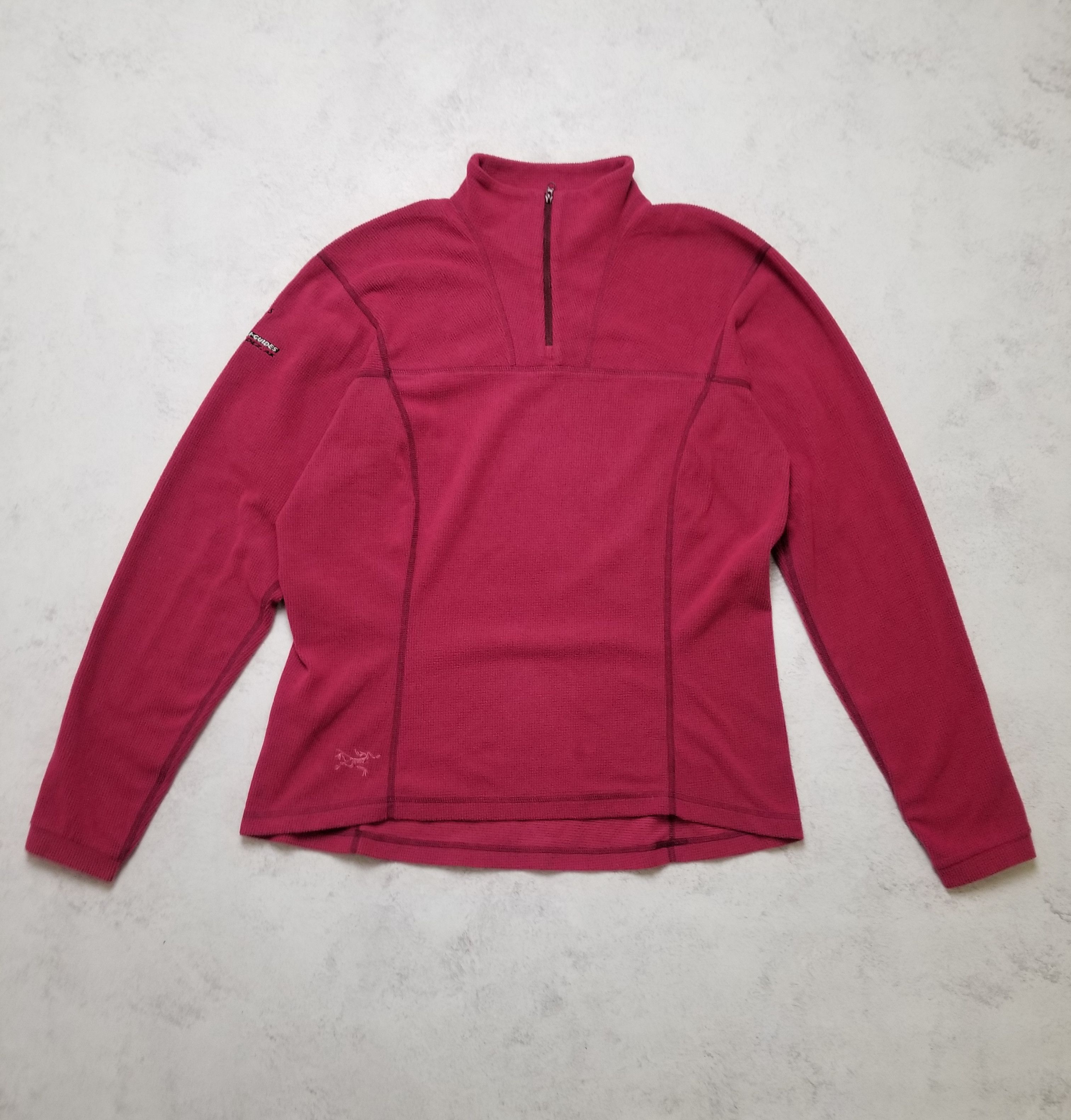 Arc'teryx Arc'Teryx DELTA Waffle Polartec Fleece 1/4 Zip Pullover Size L / US 10 / IT 46 - 2 Thumbnail