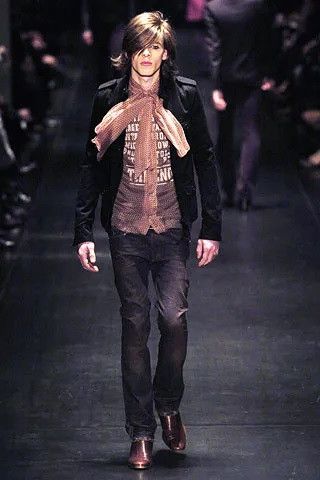 image of Dior - Hedi Slimane - F/w 05 - Rust Denim Jean, Men's (Size 27)