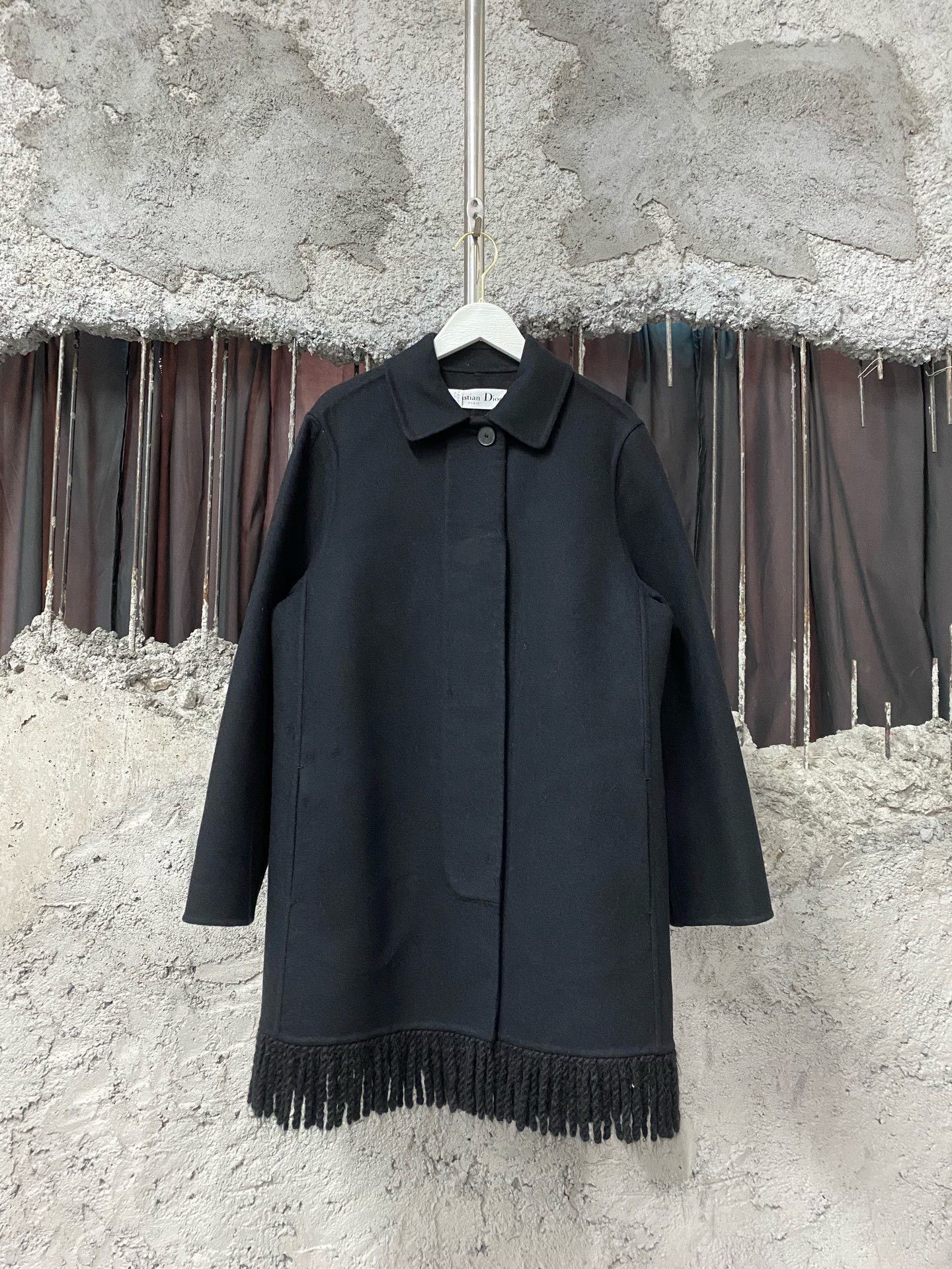 Dior Dior Wool Coat S Women Size S / US 4 / IT 40 - 1 Thumbnail