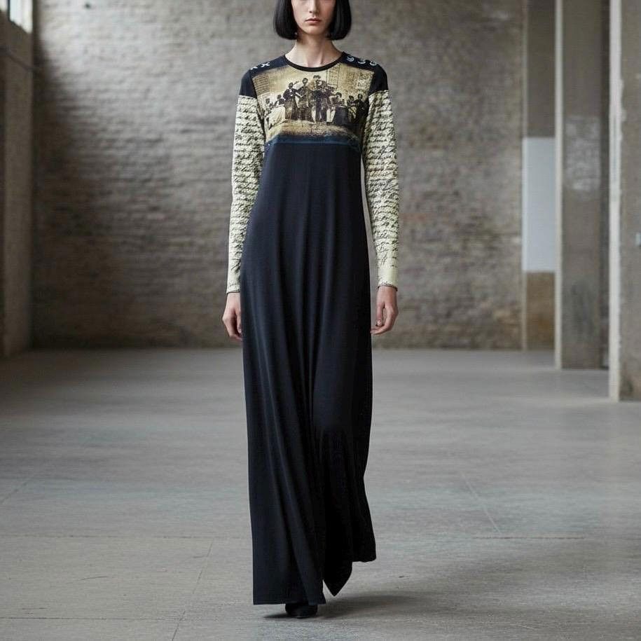Other The Cop Copine Neutral Maxi Dress Size ONE SIZE - 1 Thumbnail