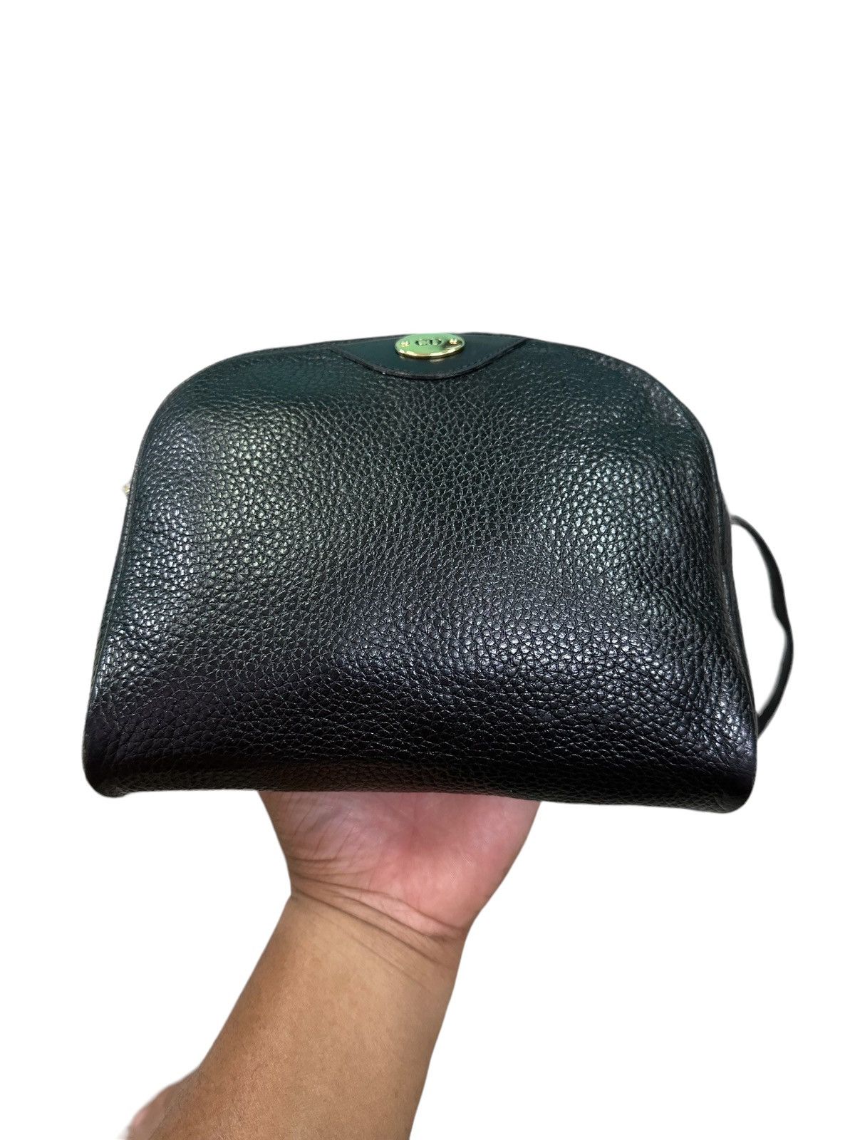Dior AUTHENTIC VINTAGE CHRISTIAN DIOR BLACK LEATHER CROSSBODY BAG Size ONE SIZE - 15 Thumbnail