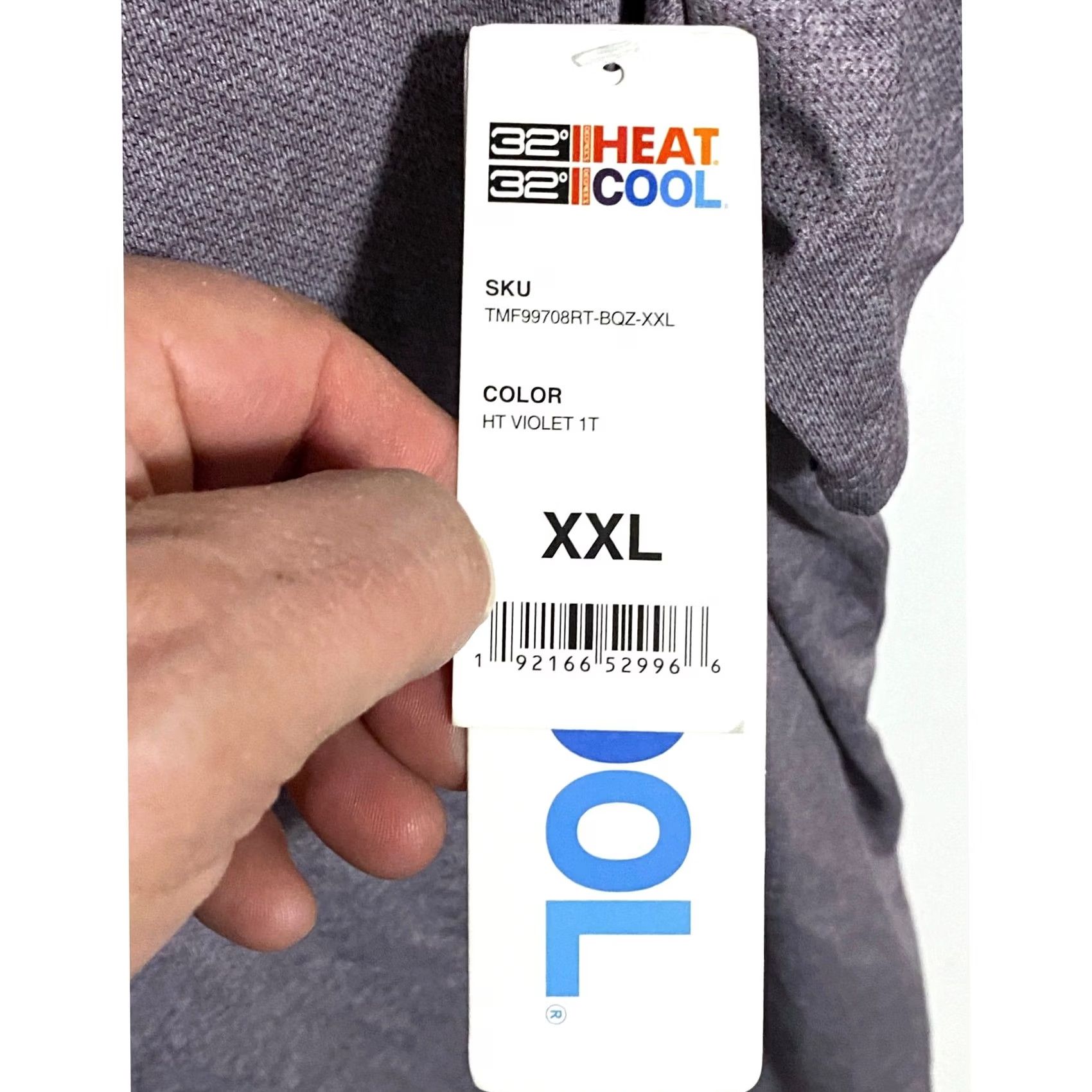 Vintage 32 Degrees Cool Performance Polo Shirt Mens XXL Casual Athleisure Minimalist NWT Size US XXL / EU 58 / 5 - 6 Thumbnail