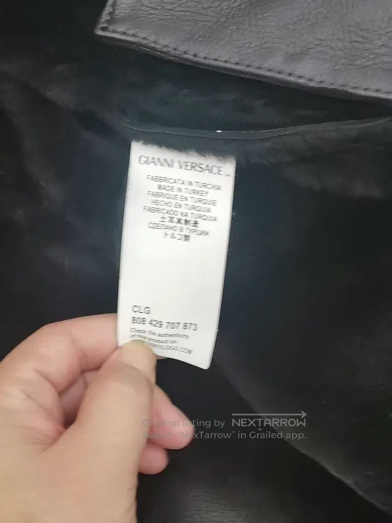 Versace Versace Fur one-piece coat Size L / US 10 / IT 46 - 4 Thumbnail