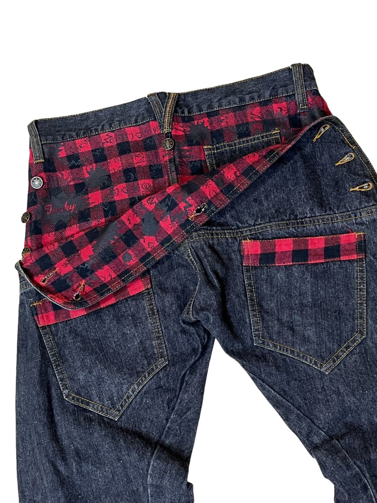 Le Grande Bleu (L.G.B.) SICK🔥JAPANESE BRAND SUGGESTION ACTIVE STREET JEANS Size US 32 / EU 48 - 9 Thumbnail