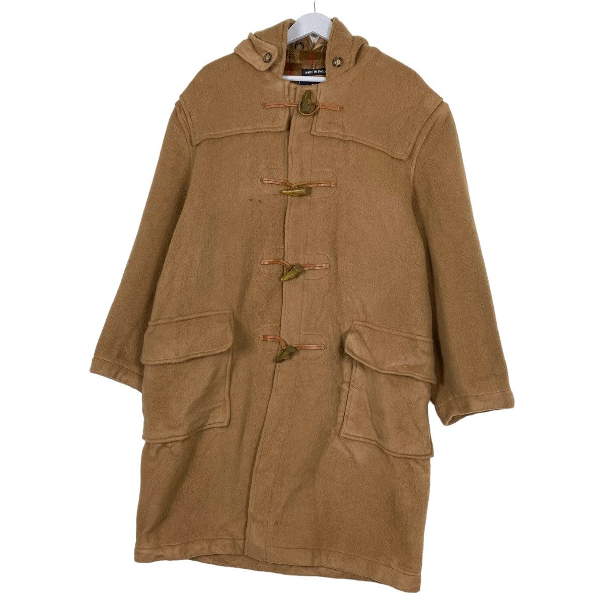 Gloverall 💥GLOVERALL DUFFLE COAT TARTAN WOOL JACKET Size US L / EU 52-54 / 3 - 3 Thumbnail