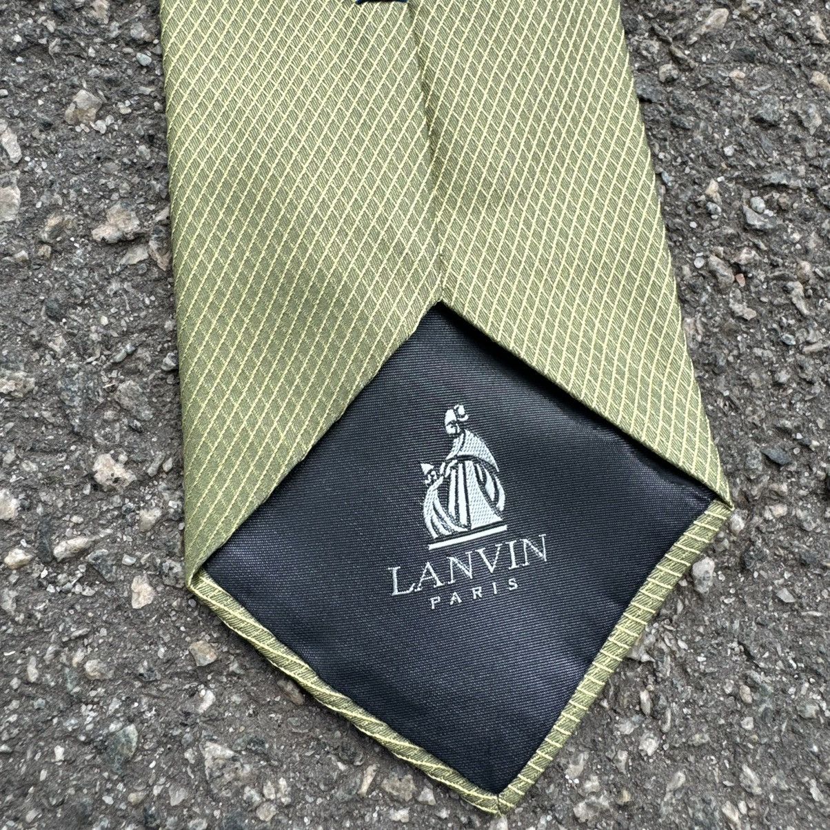 Vintage vintage 90s ties lanvin luxury y2k streetwear Size ONE SIZE - 5 Thumbnail
