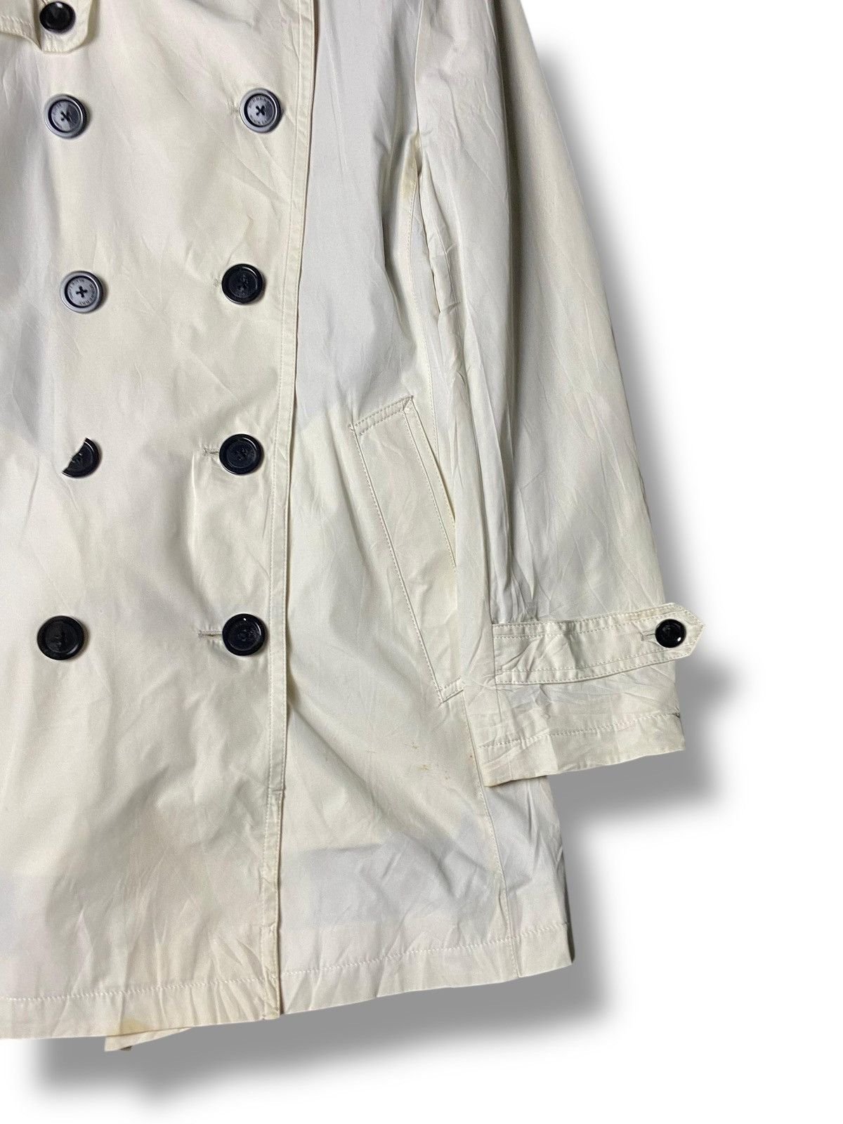 Burberry Burberry Black Label Double Breasted Trench Coat (140) Size US XXS / EU 40 - 6 Thumbnail