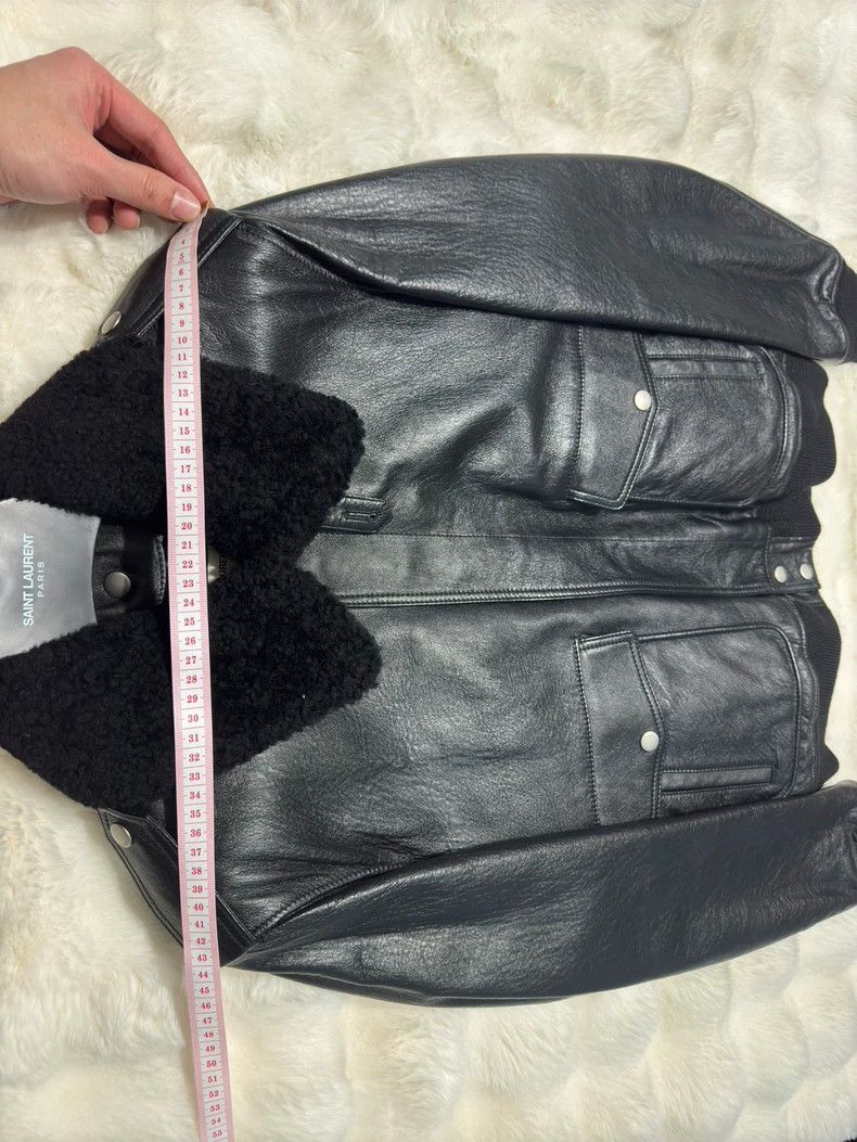 Yves Saint Laurent saint laurent Pilot Leather Jacket 2501-Nextarrow Size US M / EU 48-50 / 2 - 7 Thumbnail