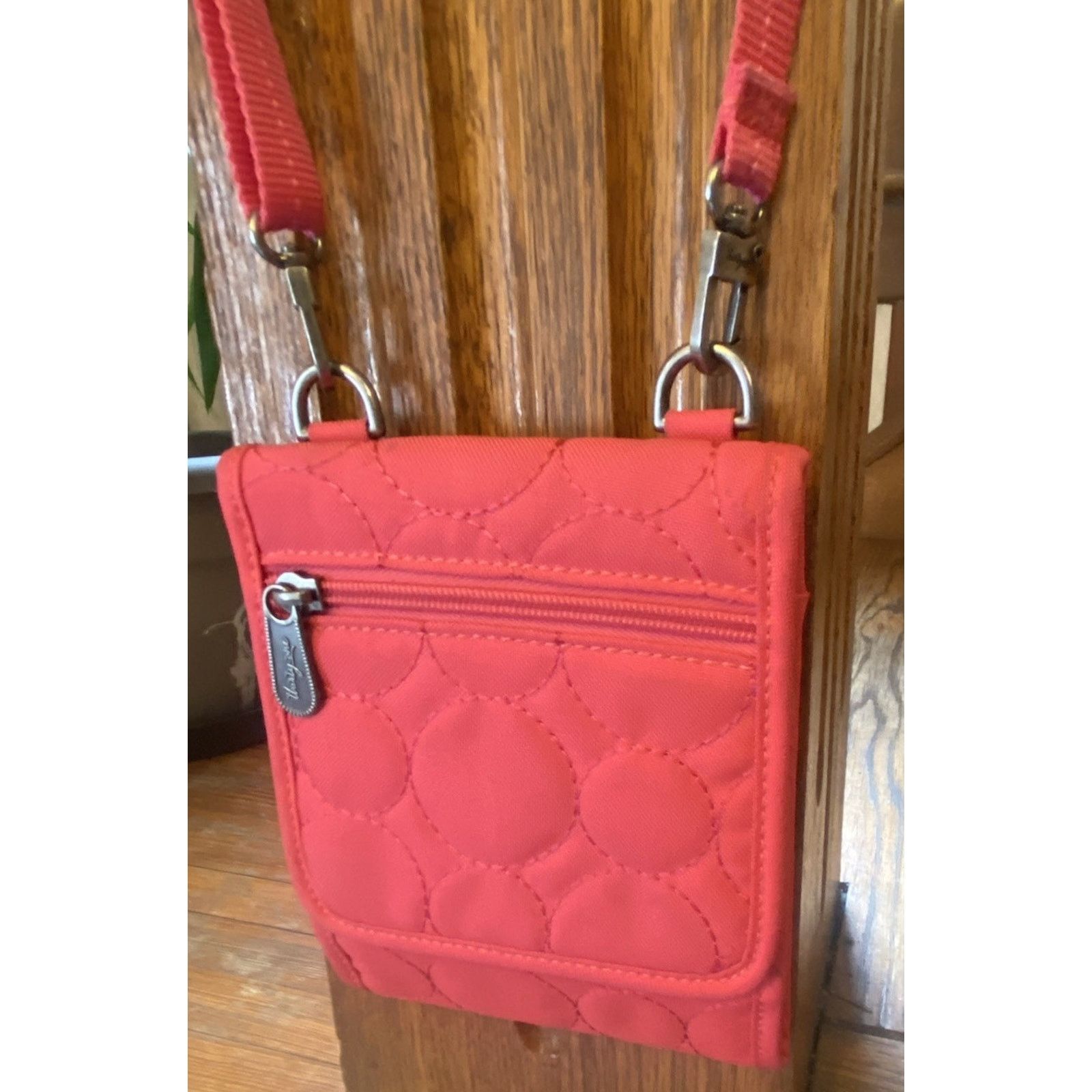 Other Thirty One 31 Crossbody Organizer Wallet Purse Quilted Pink Size ONE SIZE - 1 Thumbnail