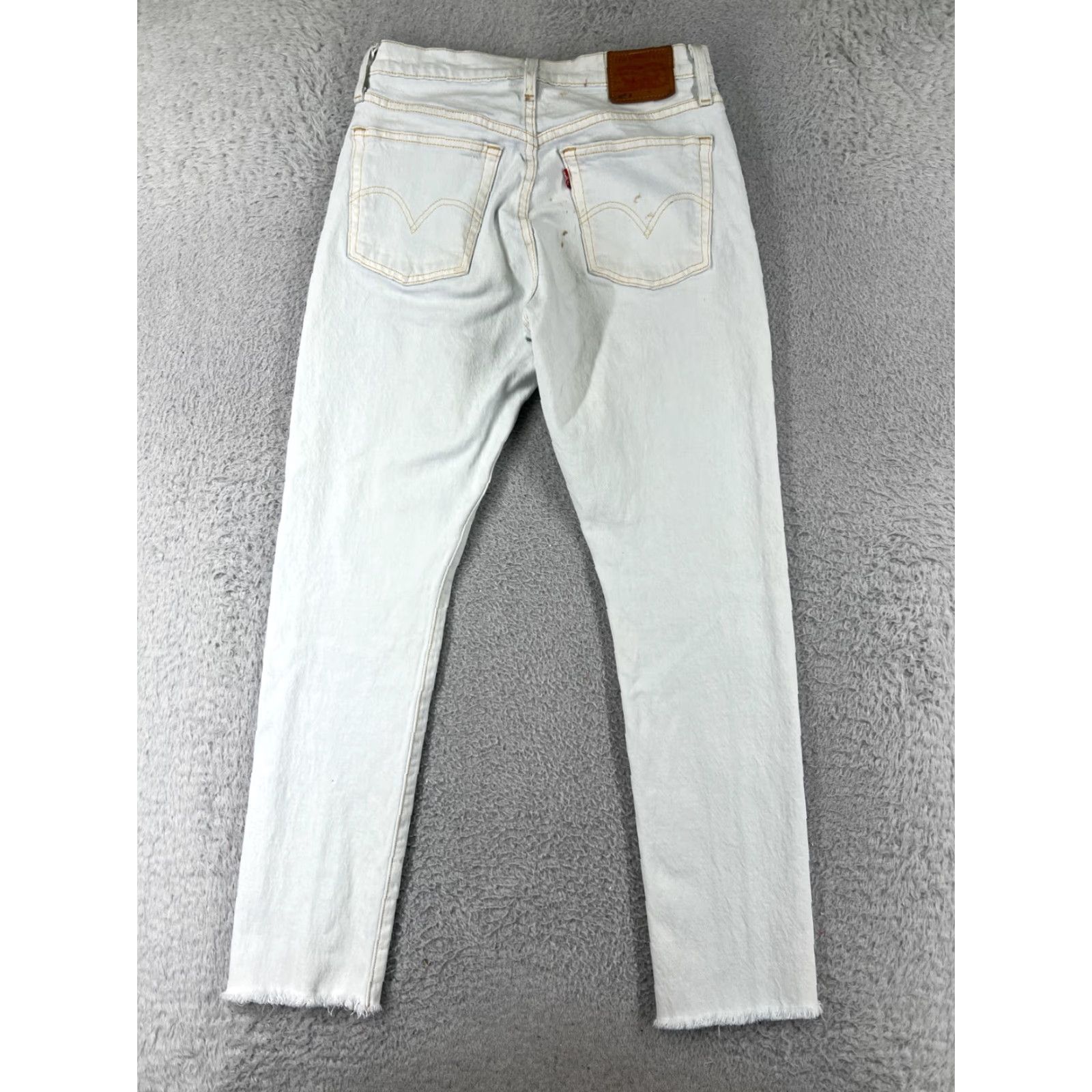 Levi's Levi's 501 Light Wash Jeans Women's Tapered Fit 27 Blue Denim Retro Mid Rise Size 27" / US 4 / IT 40 - 2 Thumbnail