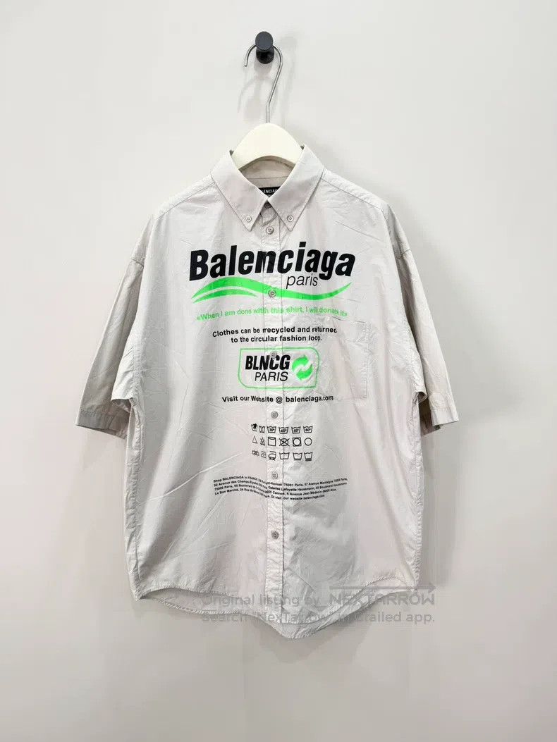 Balenciaga Wave eco-friendly shirt