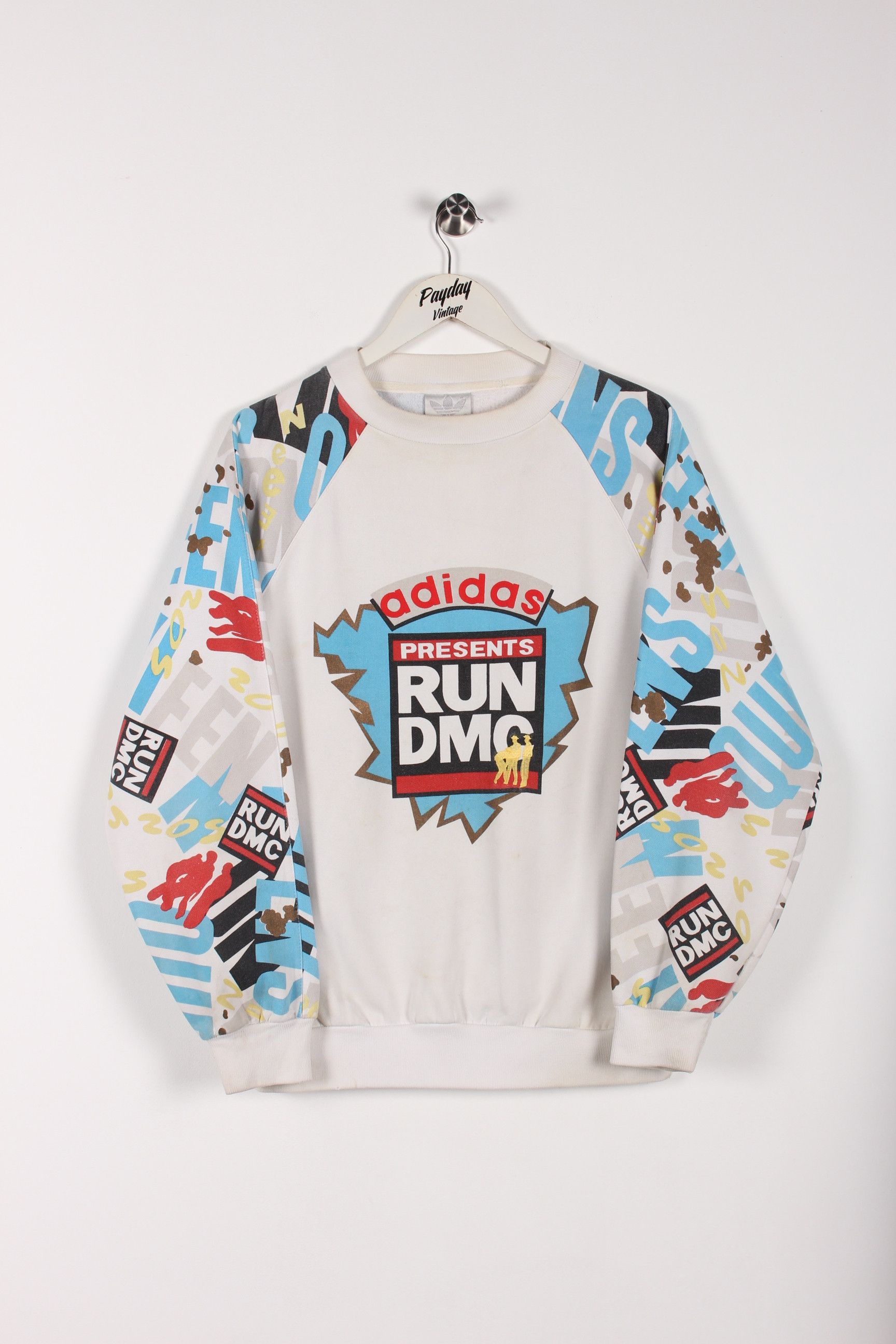 Dmc Kings Vintage Run Dmc Adidas Sweatshirt 80's Ultra Rare Adidas