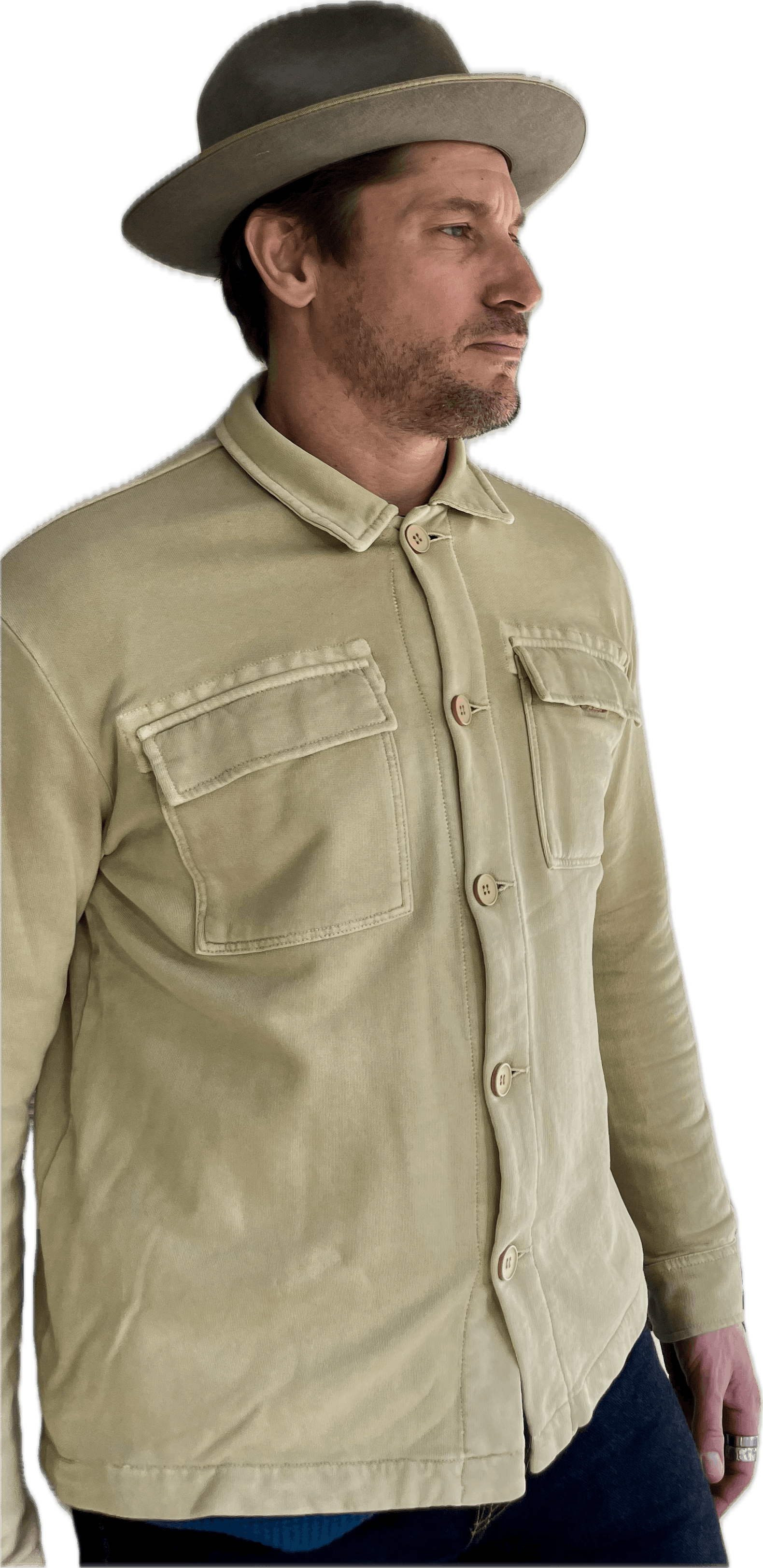 KnowledgeCotton Apparel Knowledge Cotton Apparel Overshirt Size US L / EU 52-54 / 3 - 3 Thumbnail