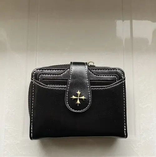 Japanese Brand Wallets and Purses PU Leather Black Wallet Size ONE SIZE - 1 Thumbnail