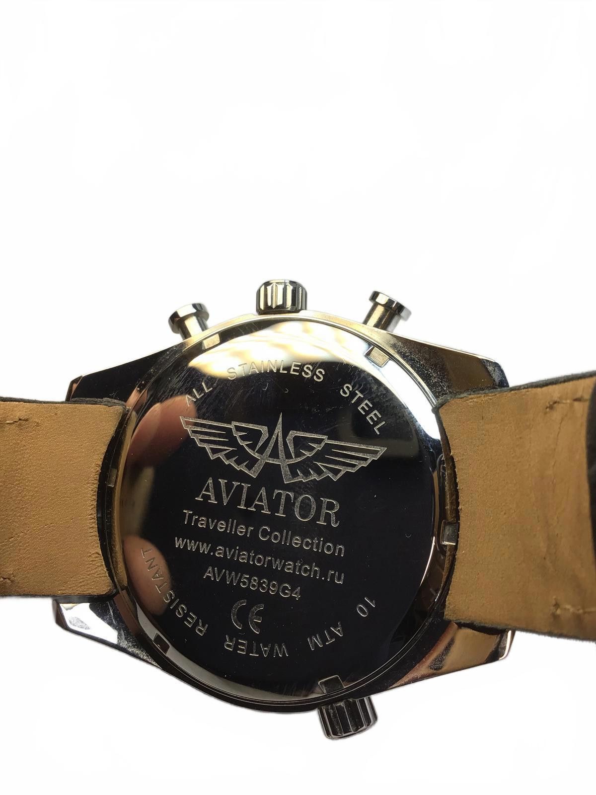 Aviator Nation Aviator Men's Analog Watch with World Time Chronograph Size ONE SIZE - 5 Thumbnail