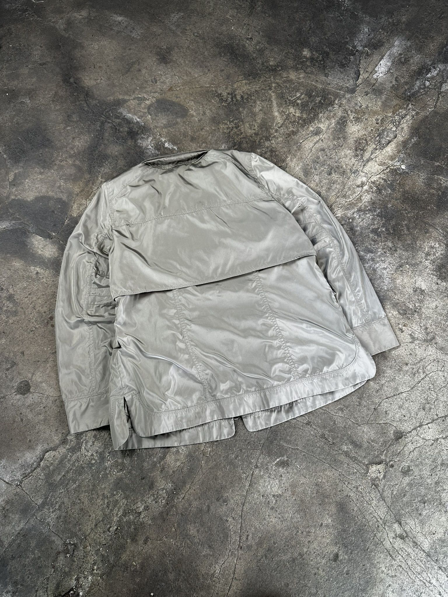 BIMBA Y LOLA × Designer Bimba & Lola Nylon Avant Garde Zip Jacket Size M / US 6-8 / IT 42-44 - 5 Thumbnail