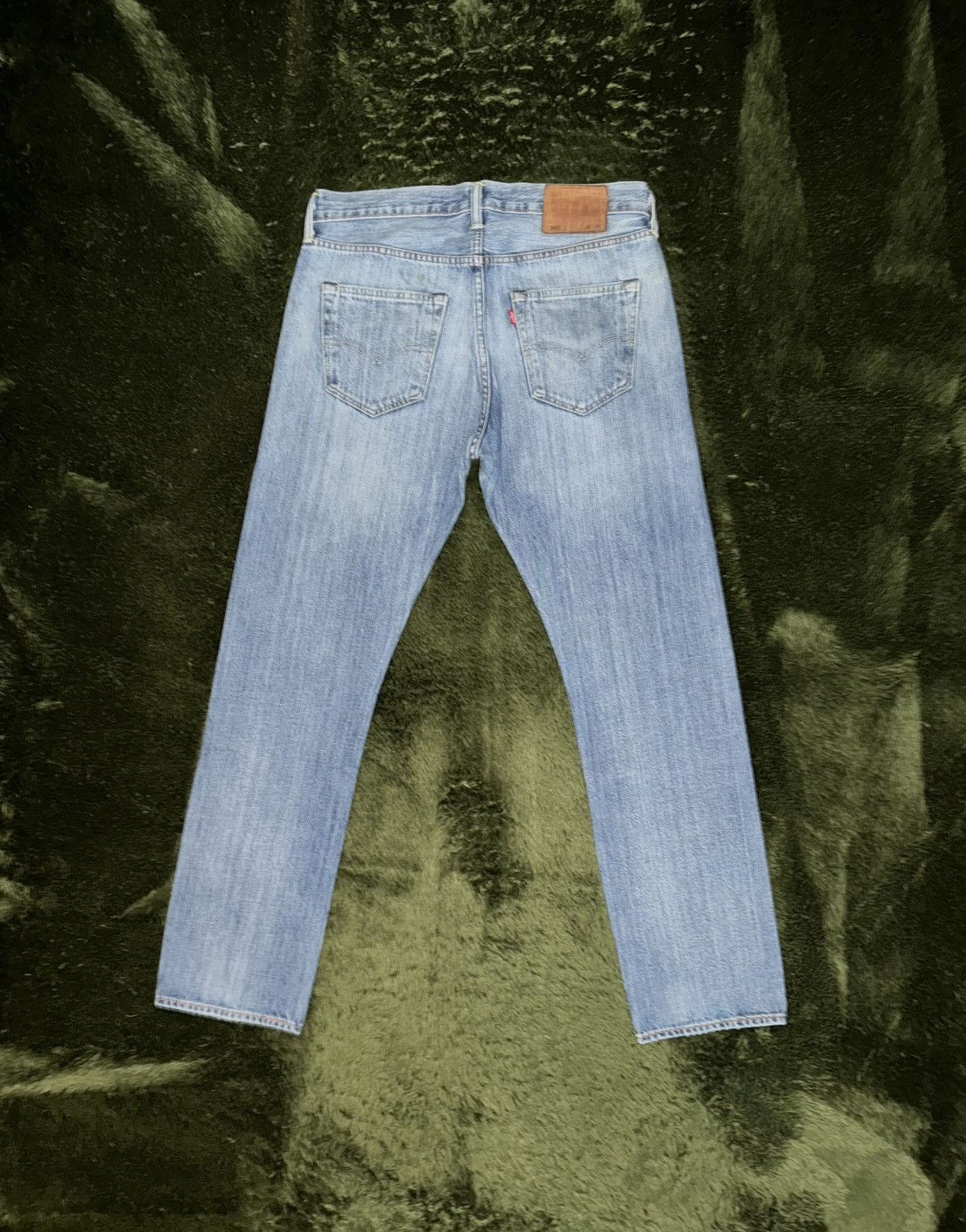 Levi's [W32/L32] Levi’s 501 Leather Label Denim Pants Light Indigo Size US 32 / EU 48 - 7 Thumbnail