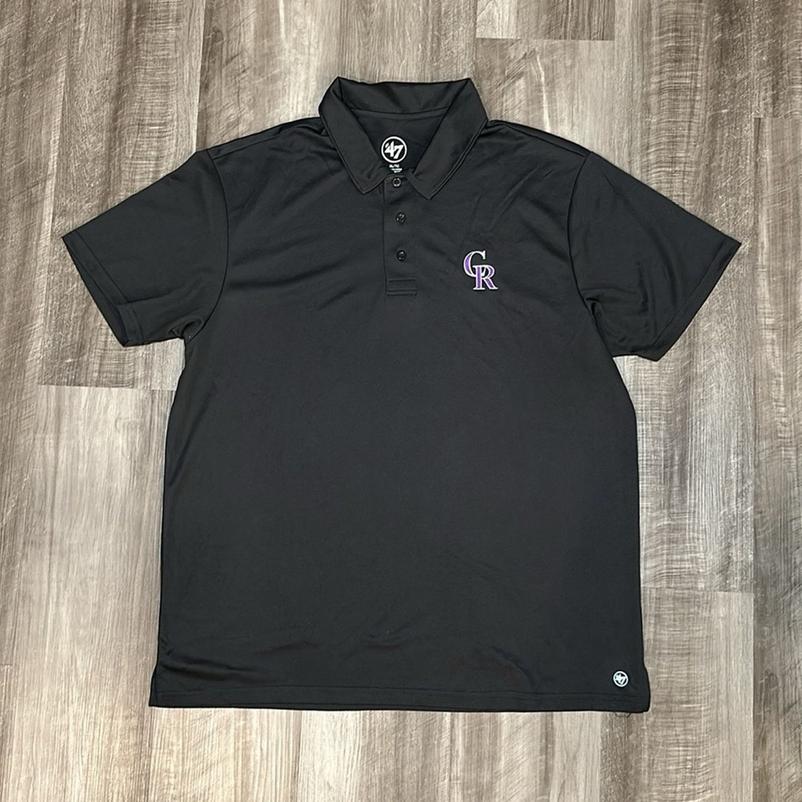 47 Colorado Rockies 47 Brand Polo - XL Size US XL / EU 56 / 4 - 2 Thumbnail
