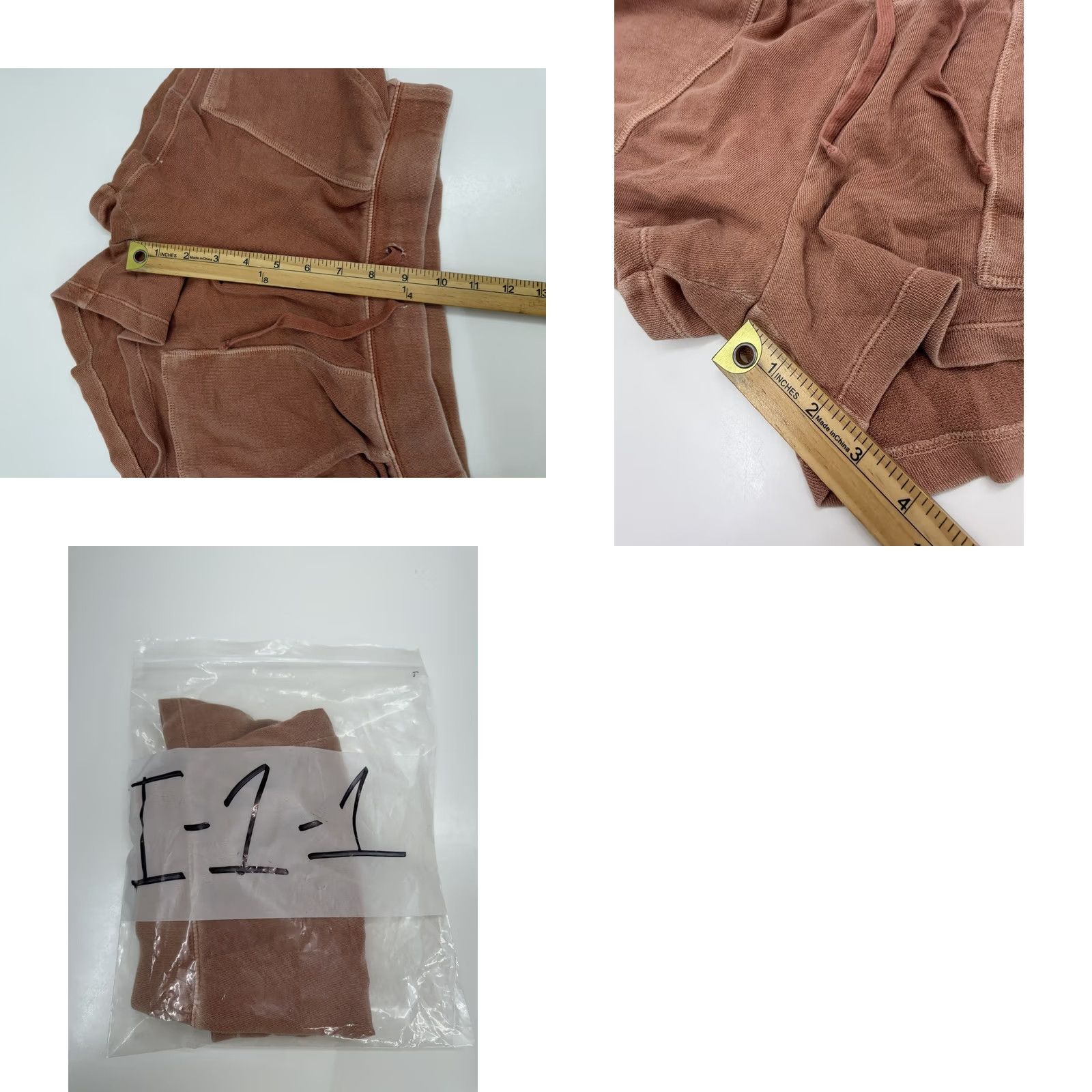 Old Navy Old Navy Womens Brown Sweat Shorts Size XS Drawstring Pocket Pull On Size 26" / US 2 / IT 38 - 8 Thumbnail