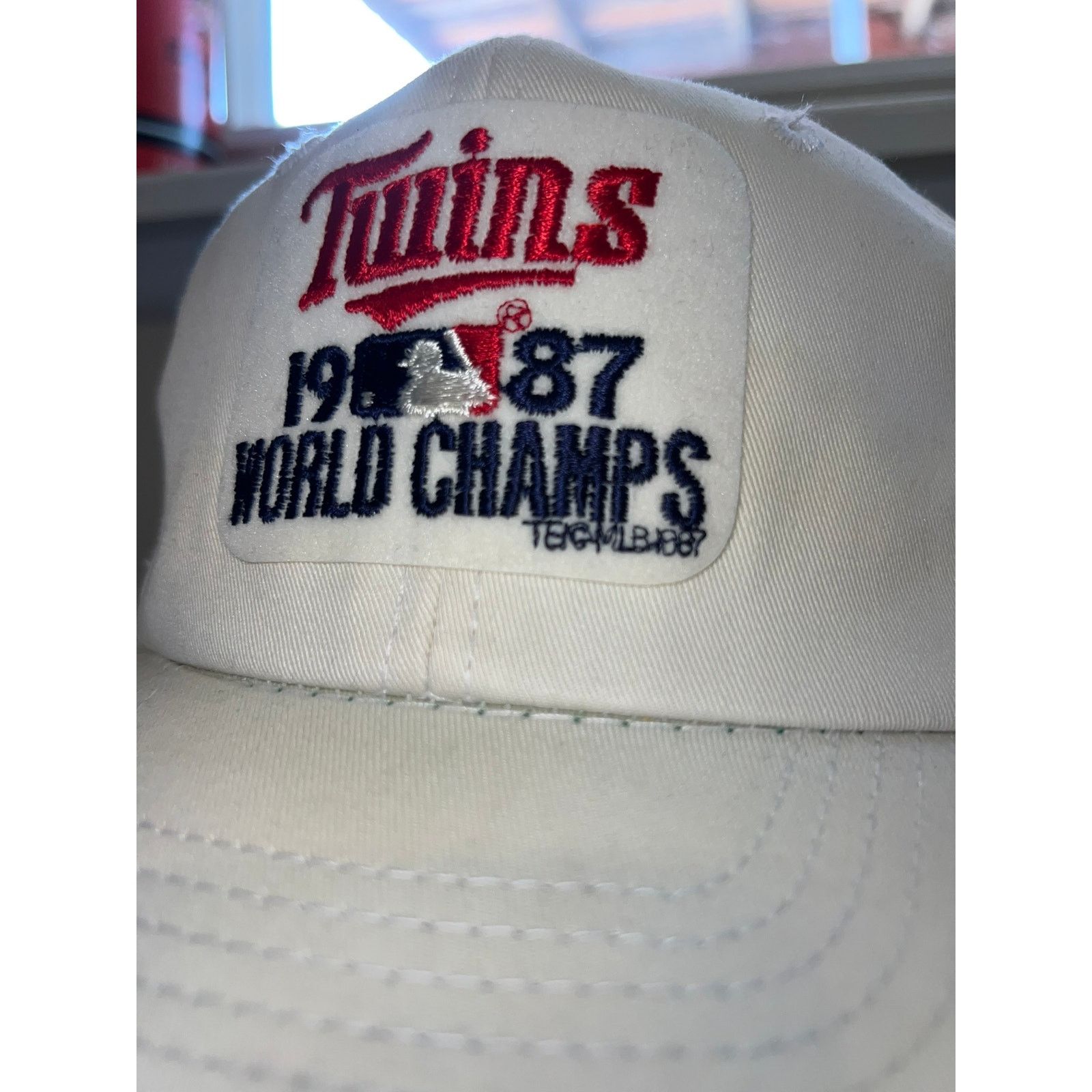 MLB 1987 Minnesota Twins World Champs Baseball MLB Hat NWT 80s Size ONE SIZE - 3 Thumbnail