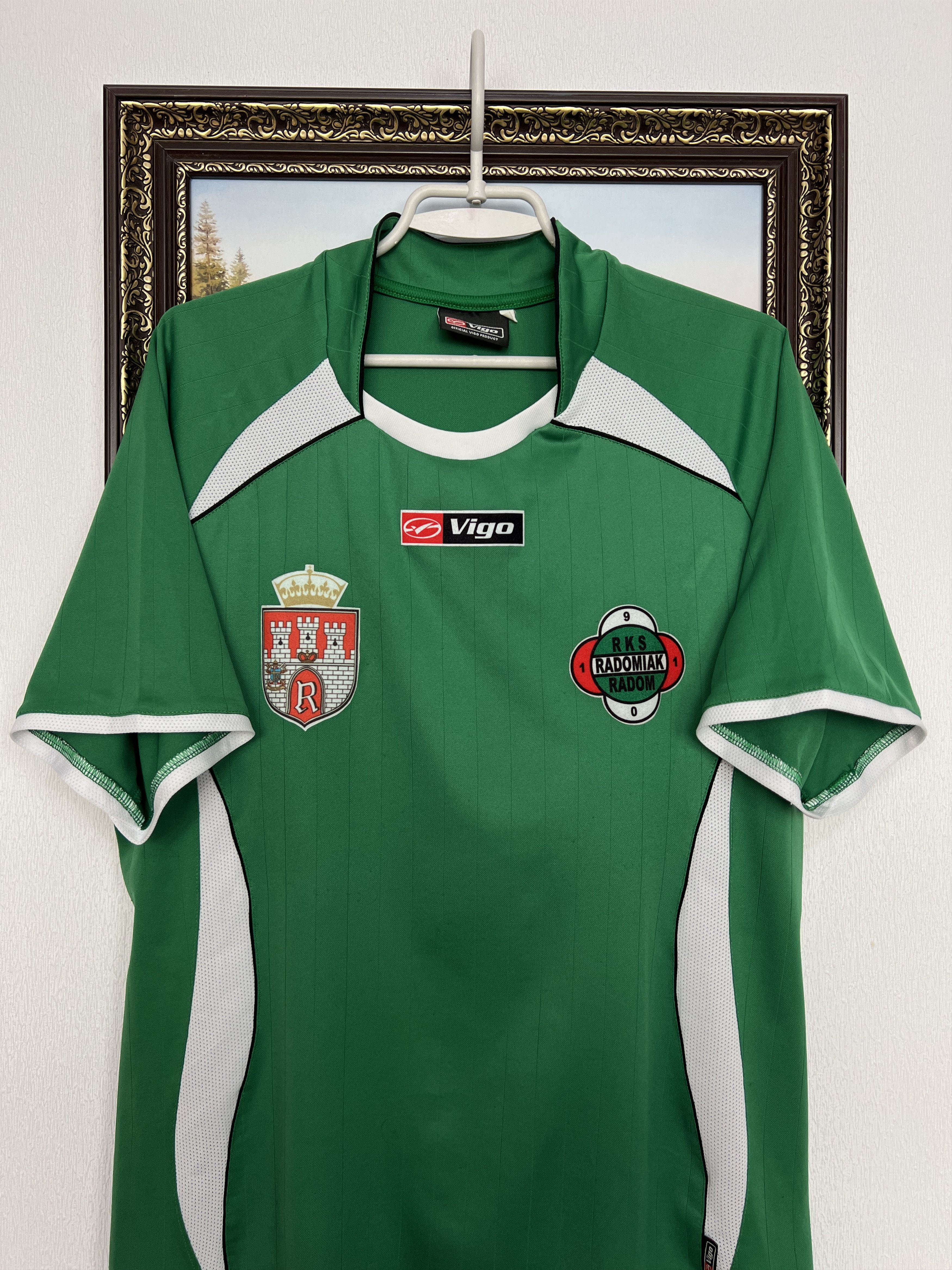Vintage Vigo Radomiak Radom Football Shirt Soccer Jersey Trikot Size US L / EU 52-54 / 3 - 2 Thumbnail