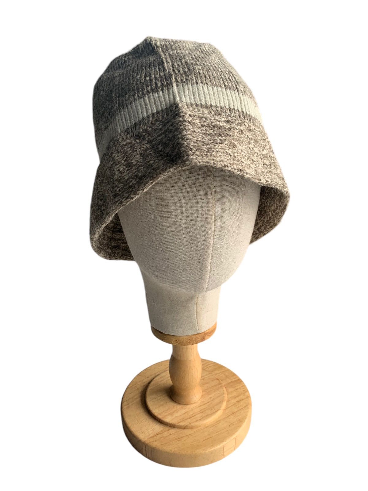 Japanese Brand Rare japanese X’tyle Knitted bucket hats Size ONE SIZE - 3 Thumbnail