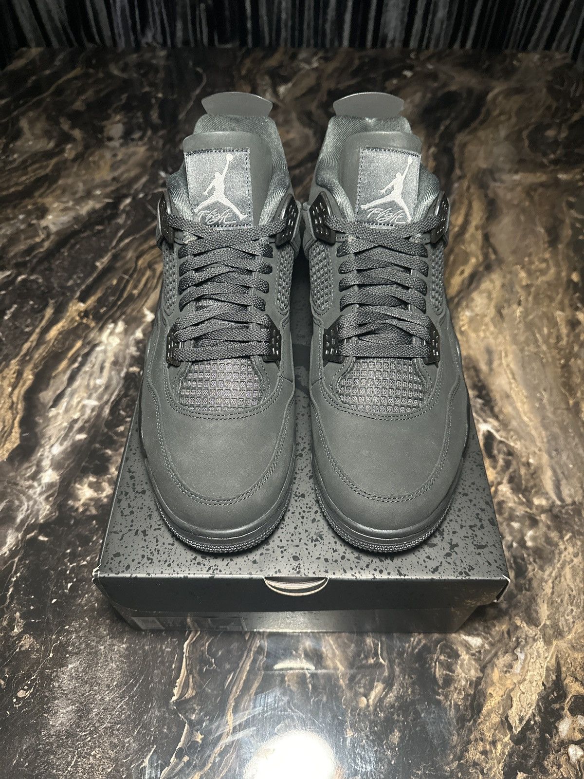 Jordan Brand Air Jordan 4 black cat 2025 Size US 13 / EU 46 - 4 Thumbnail