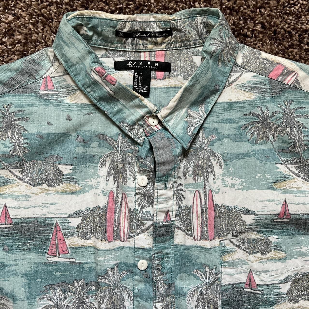Urban Outfitters Forever 21 Hawaiian Shirt Size US XL / EU 56 / 4 - 3 Thumbnail