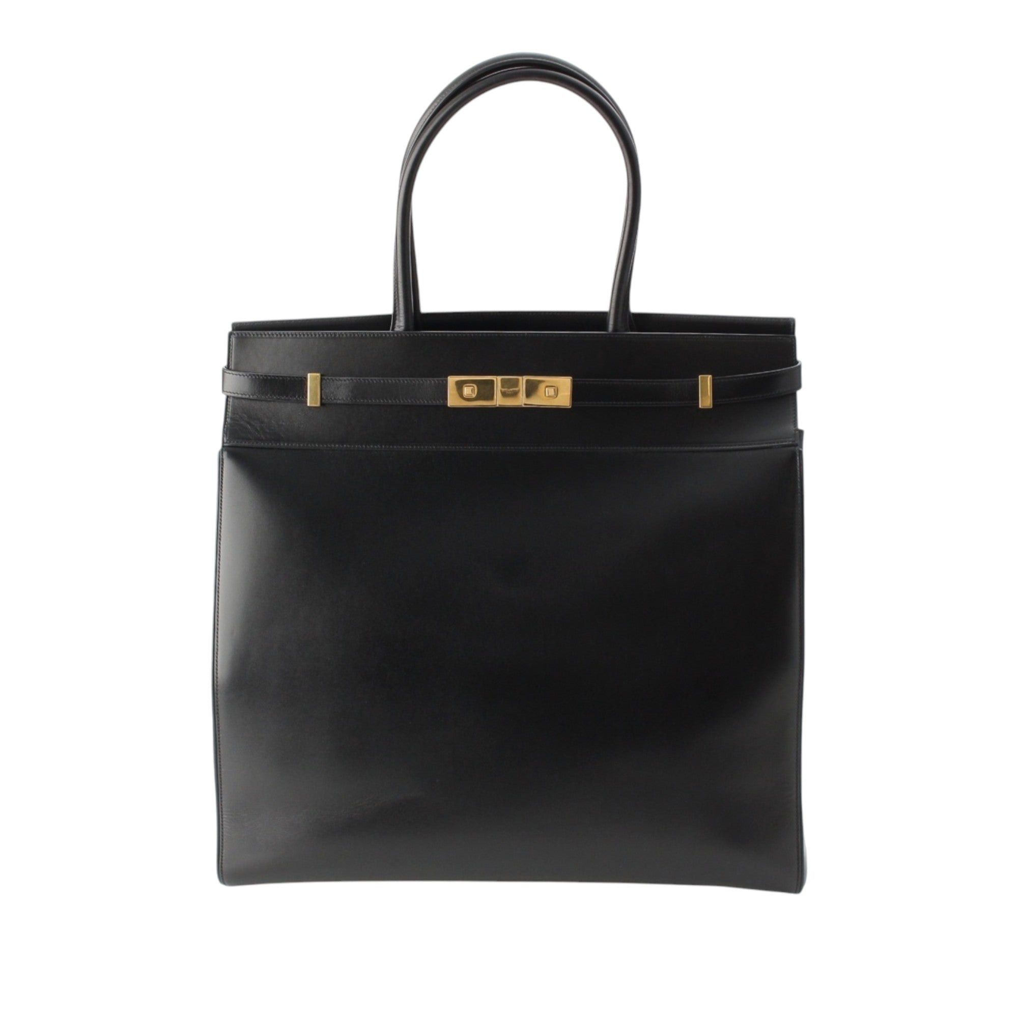 Saint Laurent Paris Smooth Calfskin Manhattan North South Shopper Tote Size ONE SIZE - 1 Thumbnail