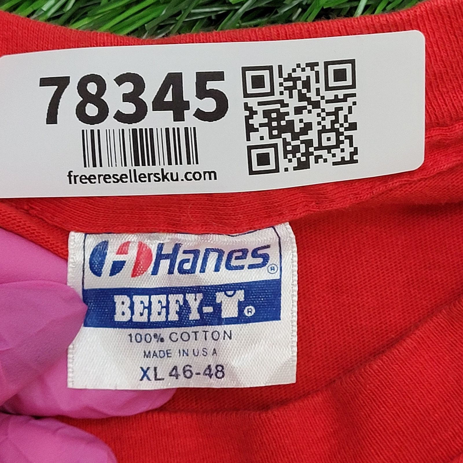 Hanes Vintage 80s Lowballers Baseball Shirt Large 21x27 USA Size US L / EU 52-54 / 3 - 11 Thumbnail