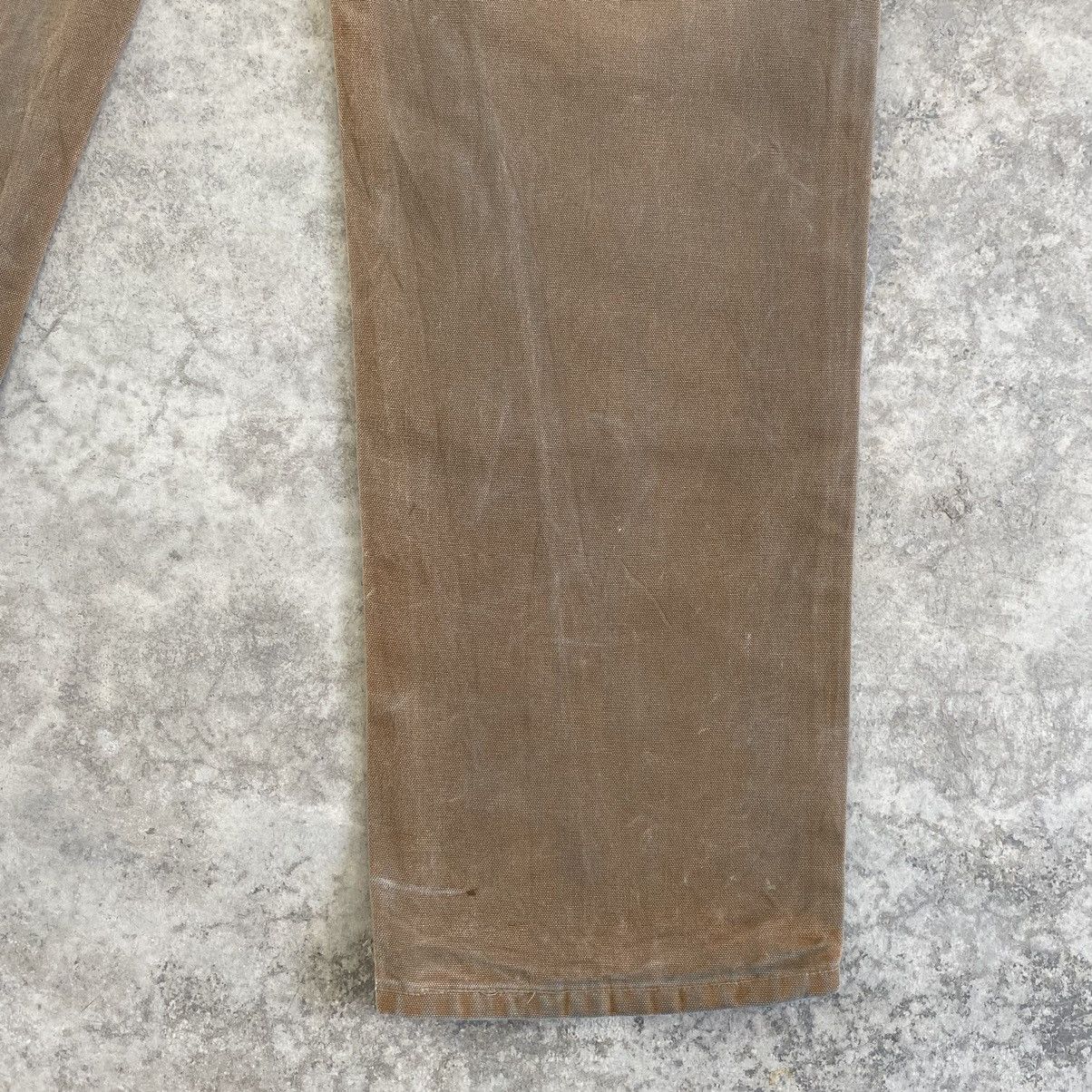 Carhartt VTG Carhartt Double Knee Faded Dirty Carpenter Pants Size US 35 - 14 Thumbnail