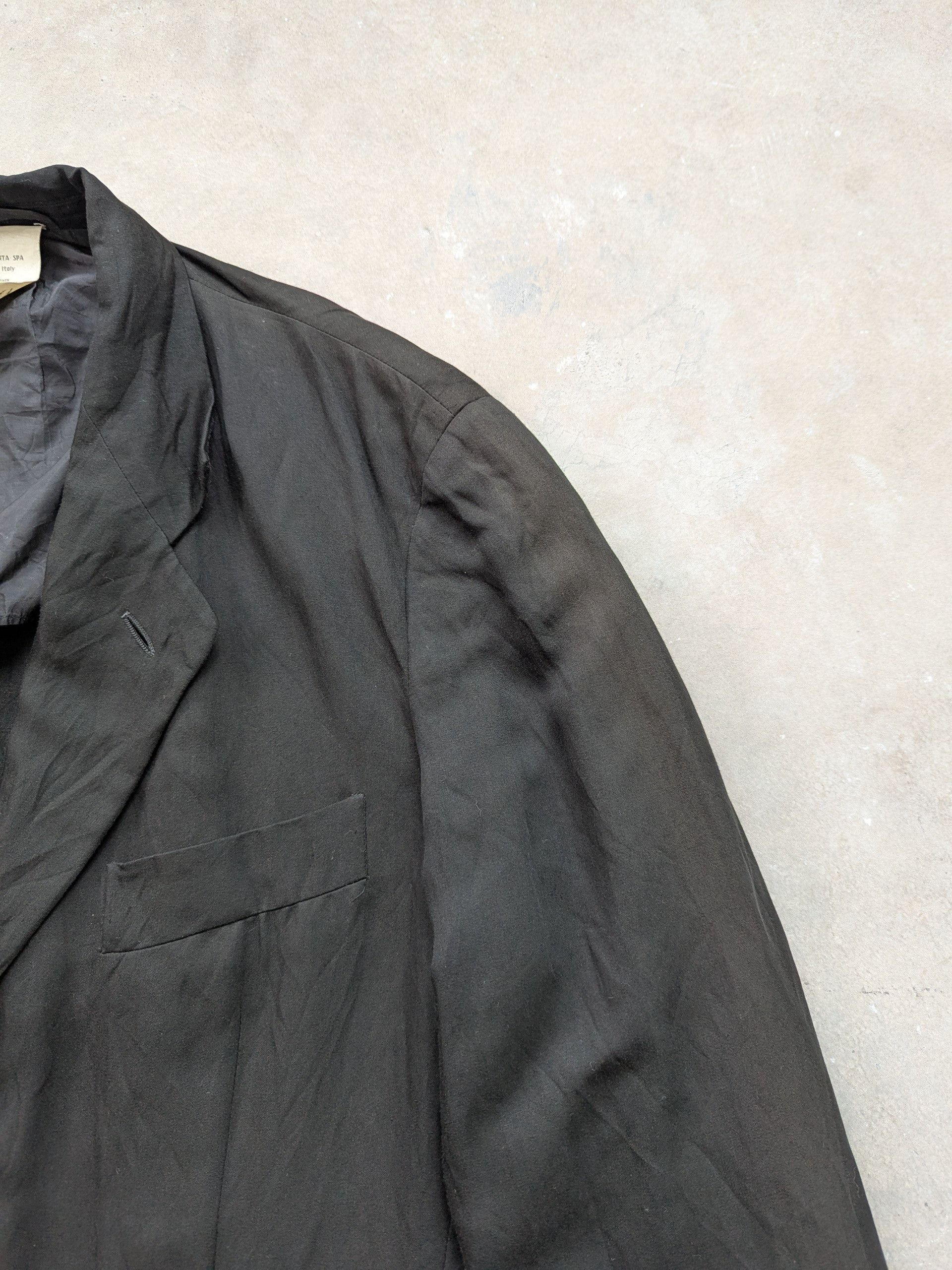 Giorgio Armani × Vintage Vintage 1990s Giorgio Armani Black Blazer Size US M / EU 48-50 / 2 - 6 Thumbnail