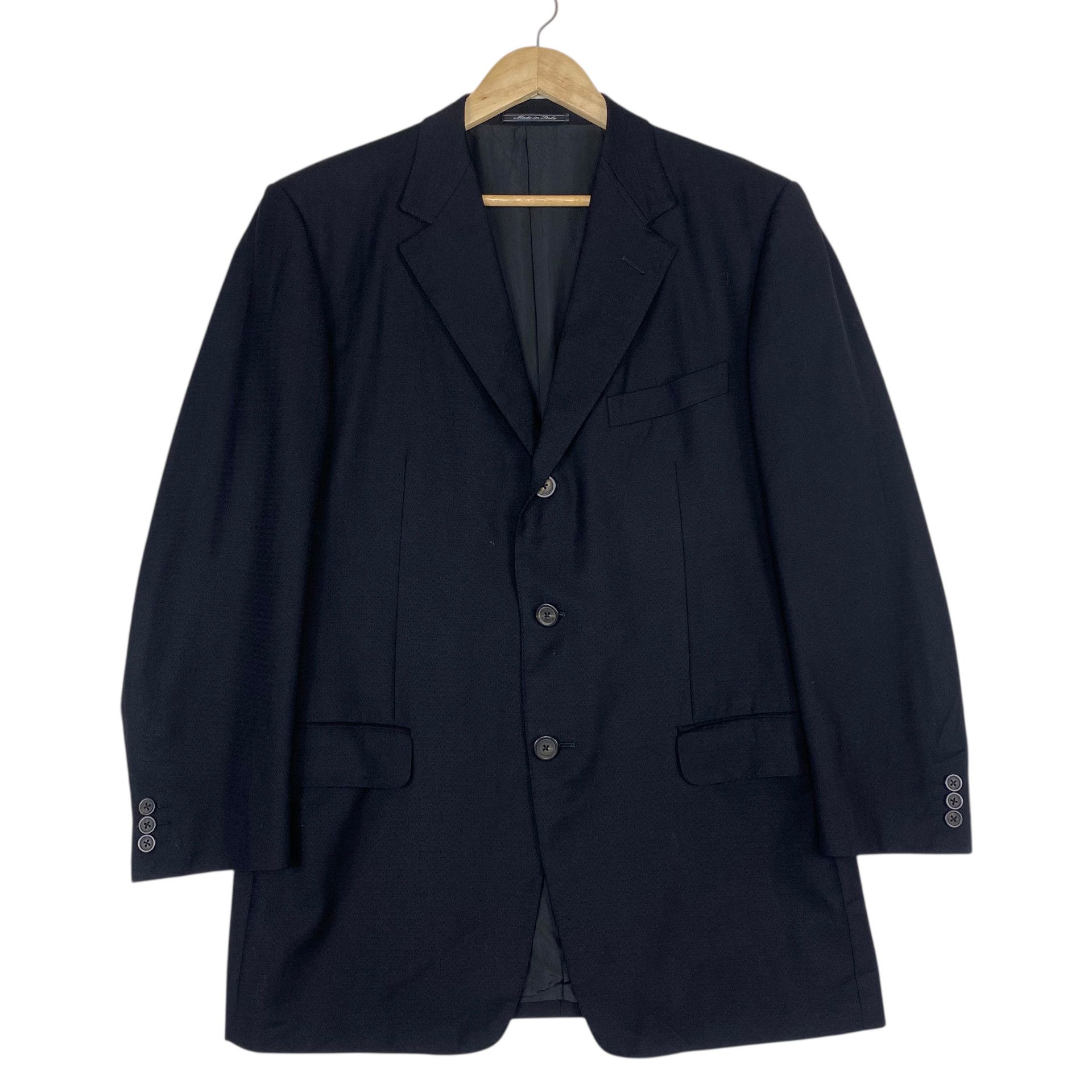 Versace 💥 VERSACE MEN BLAZER SINGLE BREAST JACKET Size US L / EU 52-54 / 3 - 1 Thumbnail