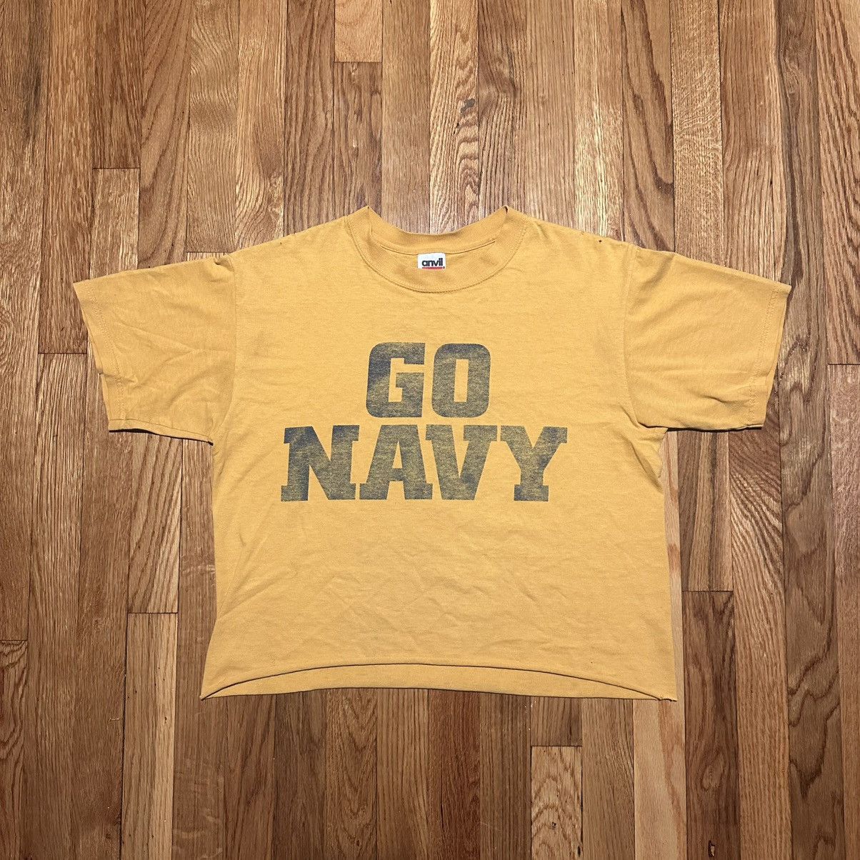 Vintage Vintage Go Navy tee Size US M / EU 48-50 / 2 - 1 Thumbnail