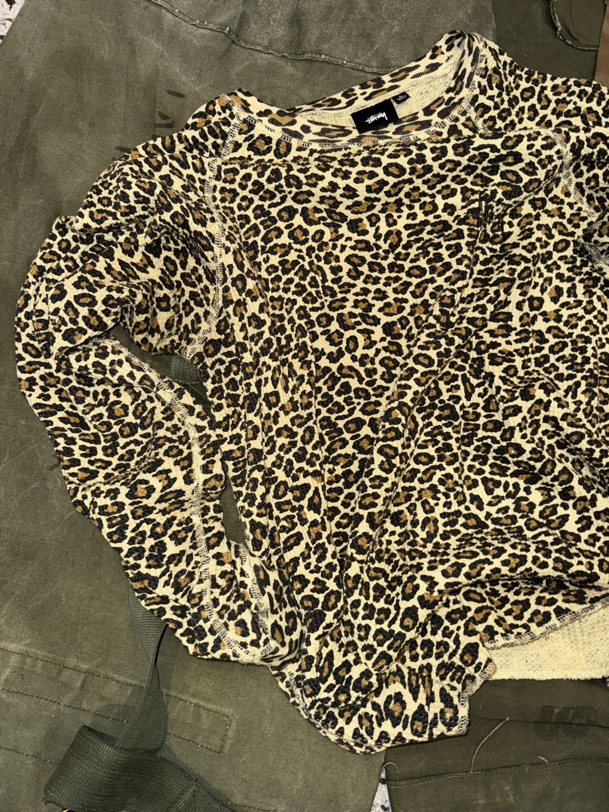 Stussy Stussy Basic Thermal Leopard Size US L / EU 52-54 / 3 - 4 Thumbnail