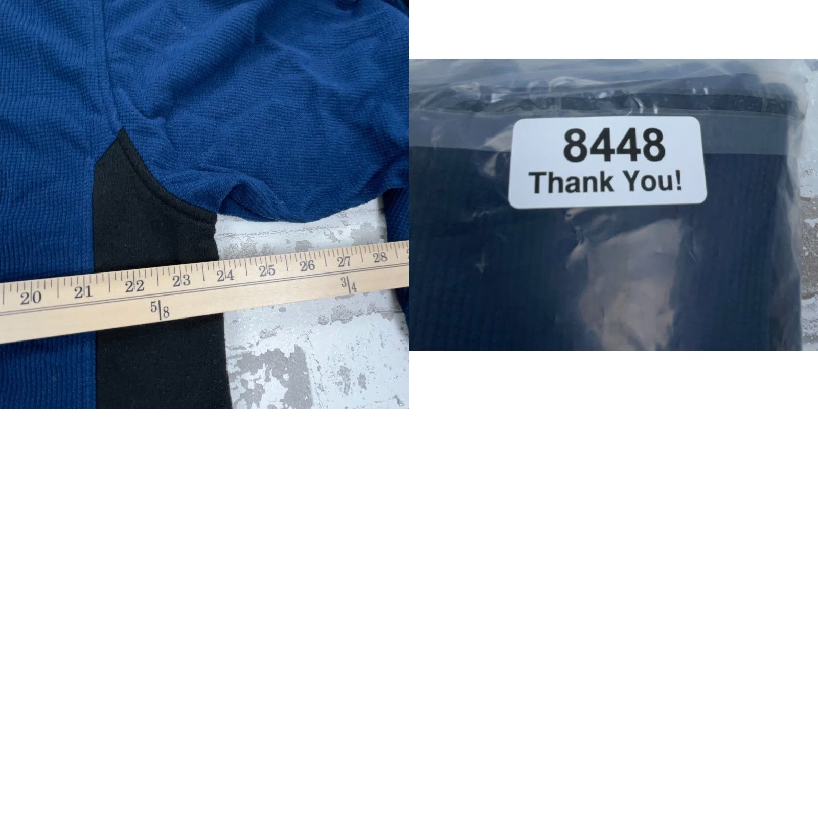 Vintage Cabela's Sweater Men Large Blue Black Pullover Fleece Thermal Waffle 1/4 Zip Size US L / EU 52-54 / 3 - 8 Thumbnail