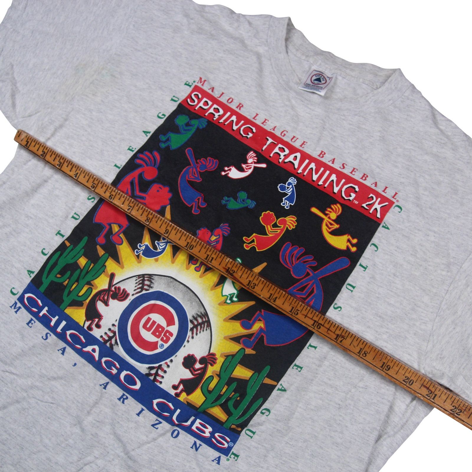 MLB × Vintage Vintage Y2k Chicago Cubs "Spring Training" Graphic T Shirt Size US L / EU 52-54 / 3 - 6 Thumbnail