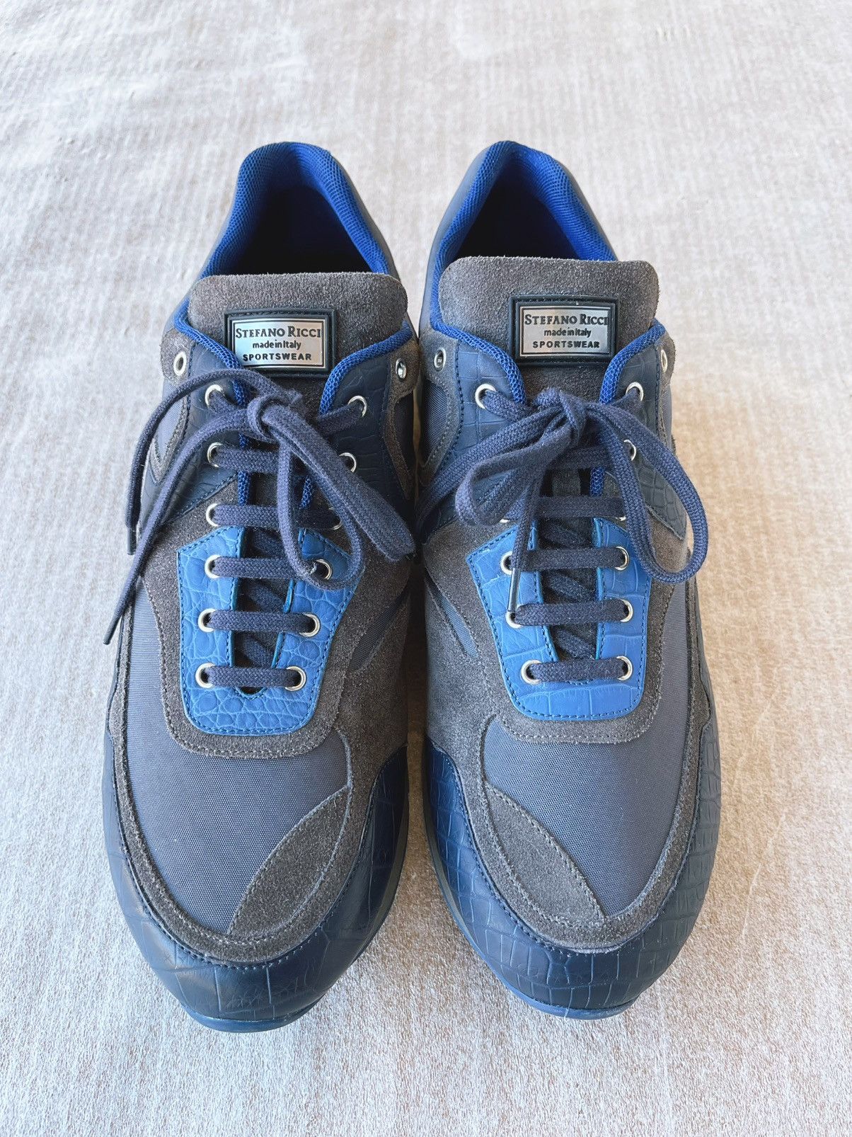 Stefano Ricci Made from limited edition crocodile skin Size US 10.5 / EU 43-44 - 1 Thumbnail