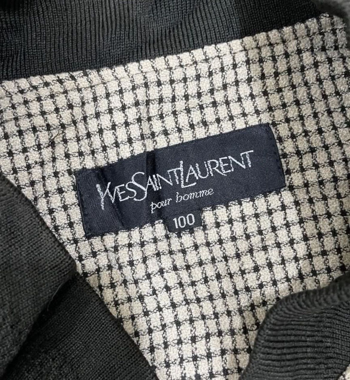 Yves Saint Laurent 🔥BEST OFFER🔥 Yves Saint Lauren Bomber Jacket Size US L / EU 52-54 / 3 - 6 Thumbnail