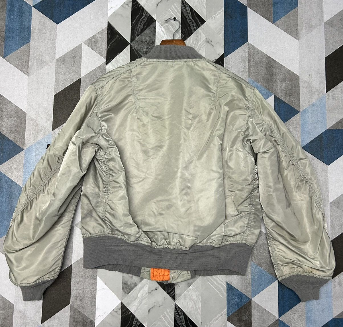 Alpha Industries × Vintage 🔥🔥🔥🔥🔥 Vintage ALPHA INDUSTRIES MA-1 BOMBER JACKET RIVERSIBLE Size US M / EU 48-50 / 2 - 2 Thumbnail