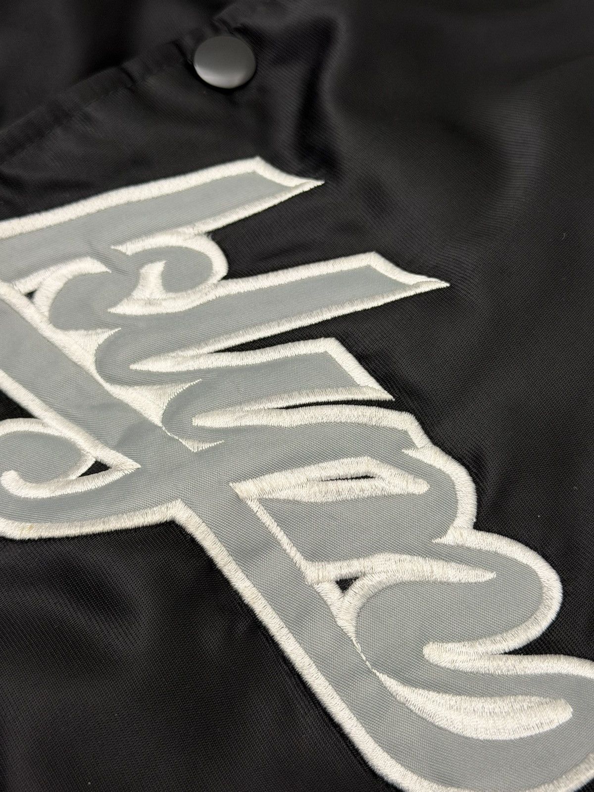 Vintage 90s brooklyn Dodgers Varsity Bomber Jacket Tailsweep