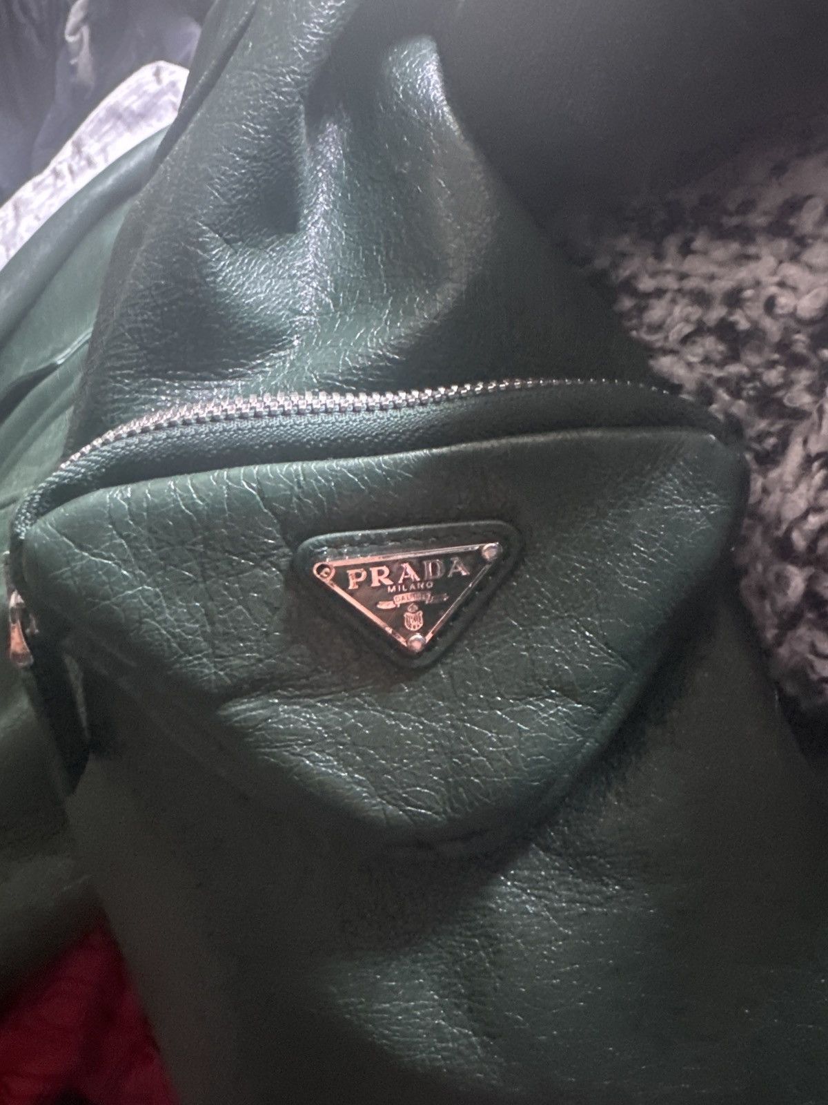 Prada Prada leather bomber jacket Size US S / EU 44-46 / 1 - 3 Thumbnail