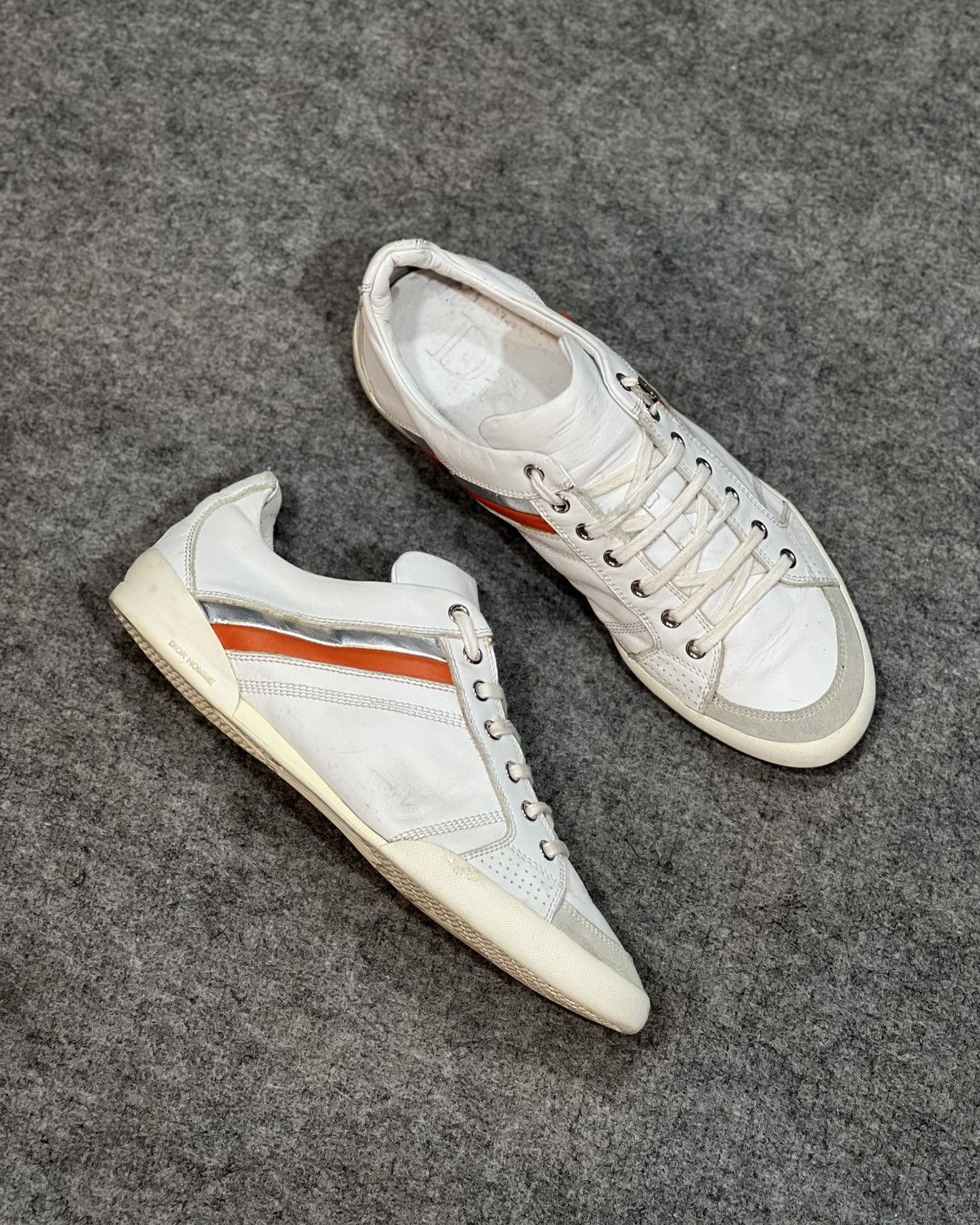 Dior DIOR HOMME B18 TRAINER LOW TOP SNEAKER Size US 8.5 / EU 41-42 - 5 Thumbnail